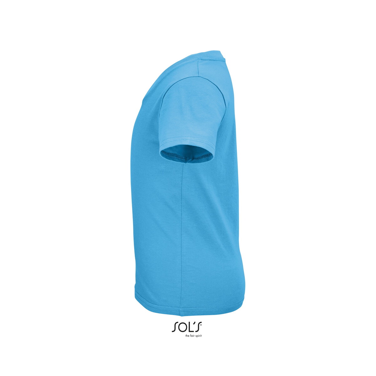 Koszulki z logo – crusader dziecięcy t-shirt crusader kids – aqua – m s03580-aq-side CRUSADER Dziecięcy T-SHIRT CRUSADER KIDS - Aqua - M s03580-aq-side
