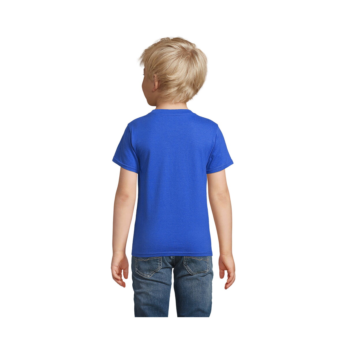 Koszulki z logo – crusader dziecięcy t-shirt crusader kids – niebieski – m s03580-rb-back CRUSADER Dziecięcy T-SHIRT CRUSADER KIDS - Niebieski - M s03580-rb-back