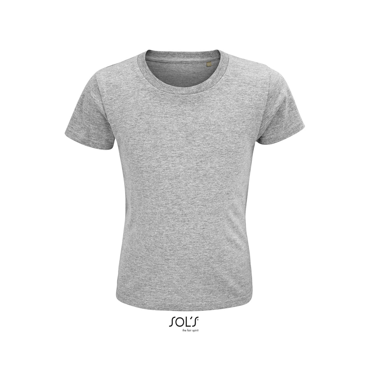 CRUSADER Dziecięcy T-SHIRT CRUSADER KIDS - Szary Melanż - XL s03580-gm