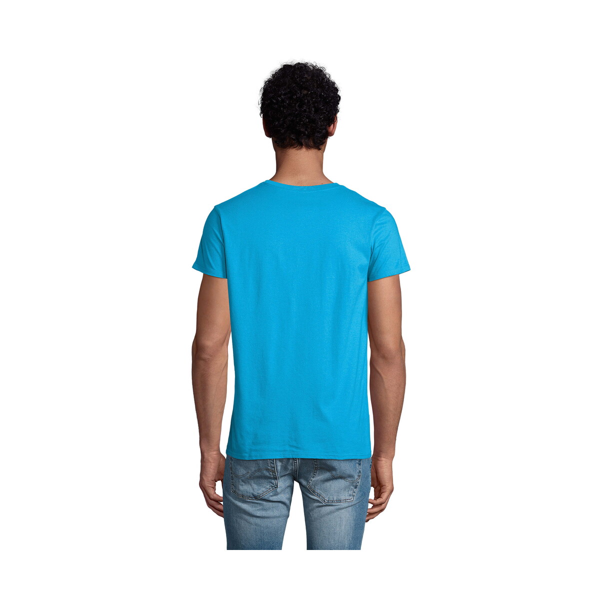Koszulki z logo – crusader koszulka męska 150 crusader men – aqua – xs s03582-aq-side CRUSADER Koszulka męska 150 CRUSADER MEN - Aqua - XS s03582-aq-side