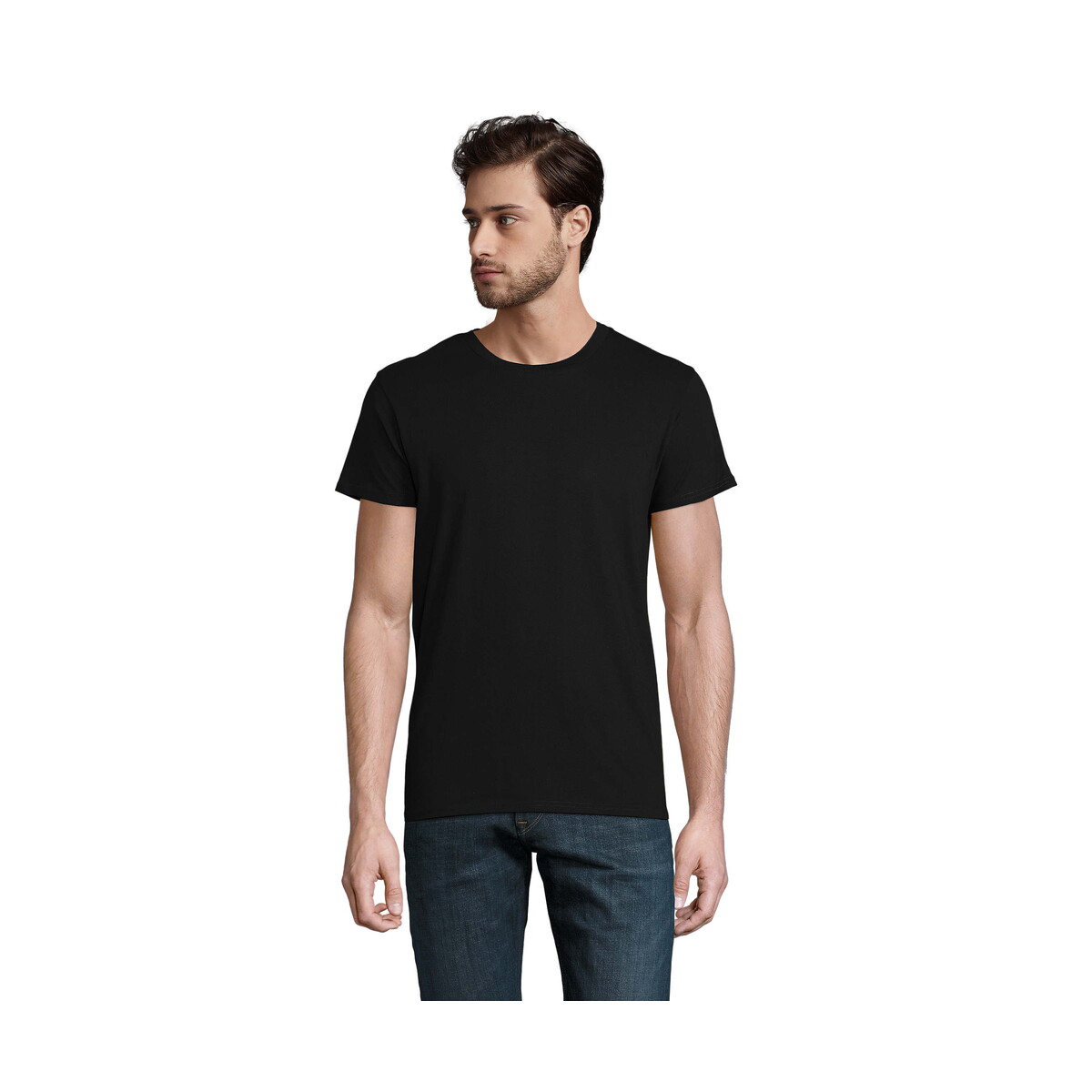 CRUSADER Koszulka męska 150 CRUSADER MEN - Deep Black - L s03582-db