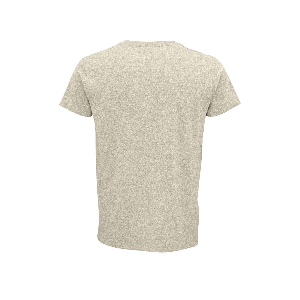 Koszulki z logo – crusader koszulka męska 150 crusader men – heather beige – l s03582-hb-back CRUSADER Koszulka męska 150 CRUSADER MEN - Heather Beige - L s03582-hb-back