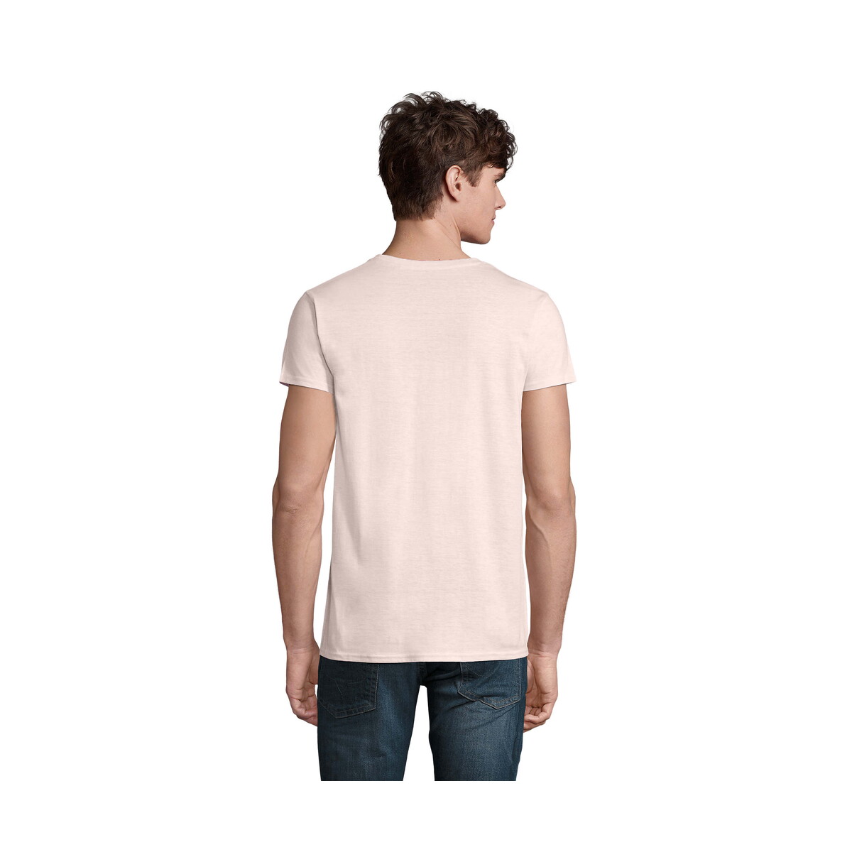 Koszulki z logo – crusader koszulka męska 150 crusader men – heather pink – l s03582-hp-side CRUSADER Koszulka męska 150 CRUSADER MEN - Heather Pink - L s03582-hp-side