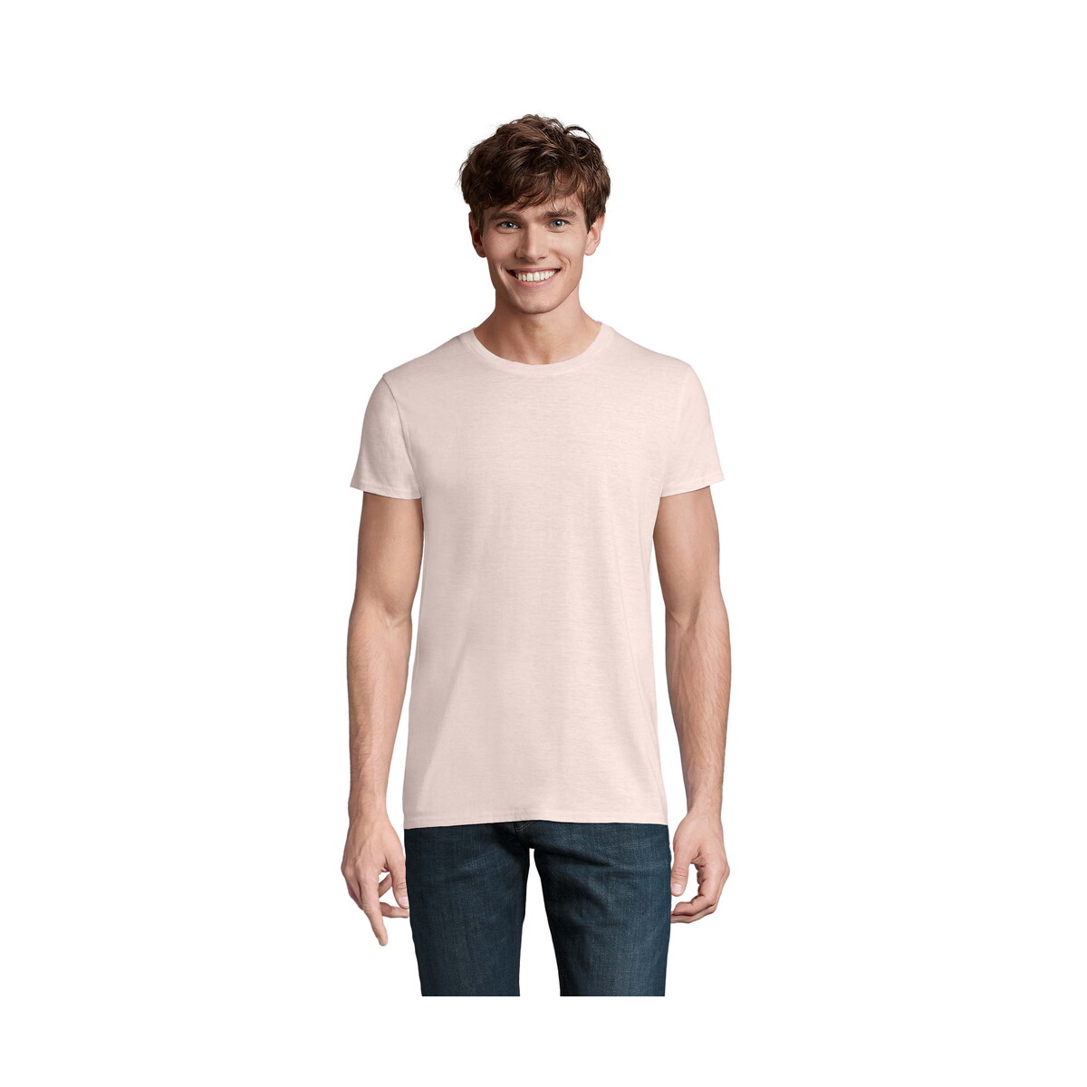 CRUSADER Koszulka męska 150 CRUSADER MEN - Heather Pink - M s03582-hp