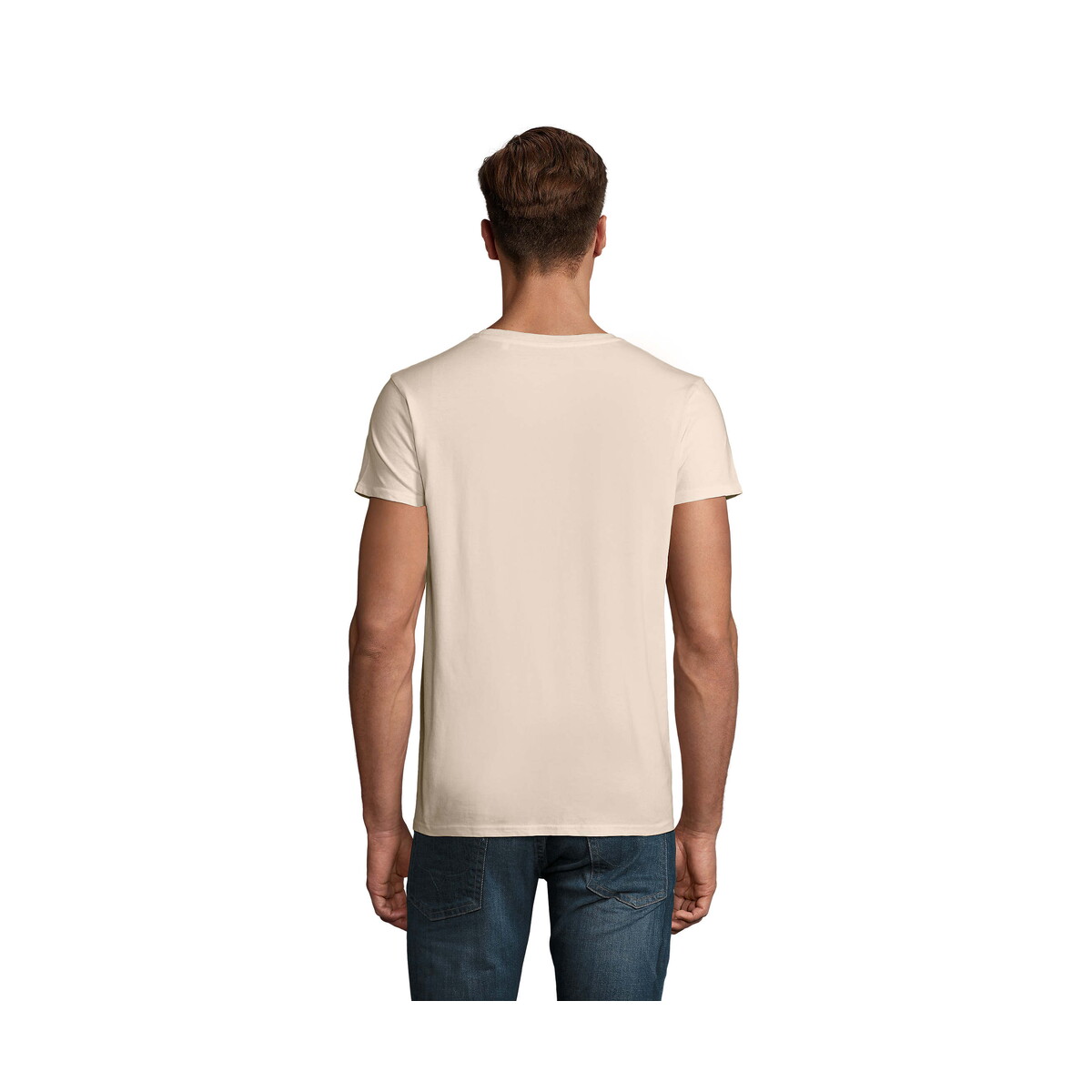 Koszulki z logo – crusader koszulka męska 150 crusader men – naturalna – xs s03582-na-side CRUSADER Koszulka męska 150 CRUSADER MEN - Naturalna - XS s03582-na-side