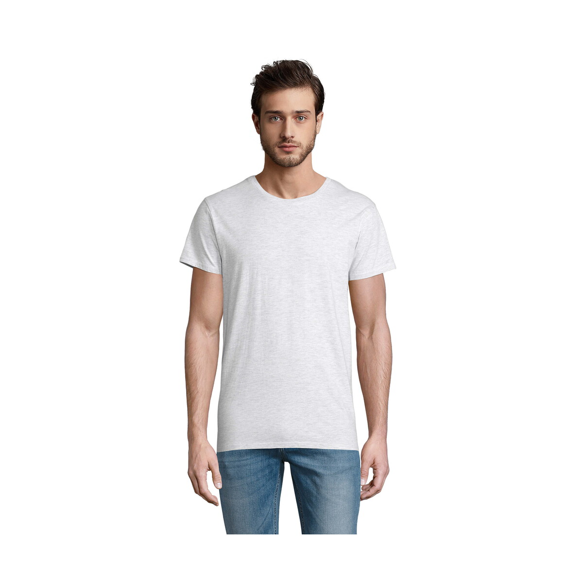 CRUSADER Koszulka męska 150 CRUSADER MEN - Popielata - 3XL s03582-as