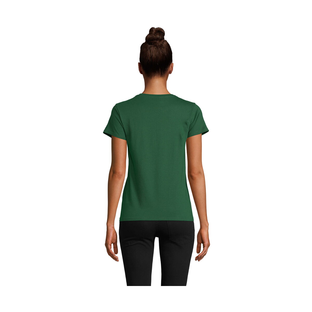 Koszulki z logo – crusader women 150g crusader women – ciemno-zielona – l s03581-bo-side CRUSADER WOMEN 150g CRUSADER WOMEN - Ciemno-Zielona - L s03581-bo-side