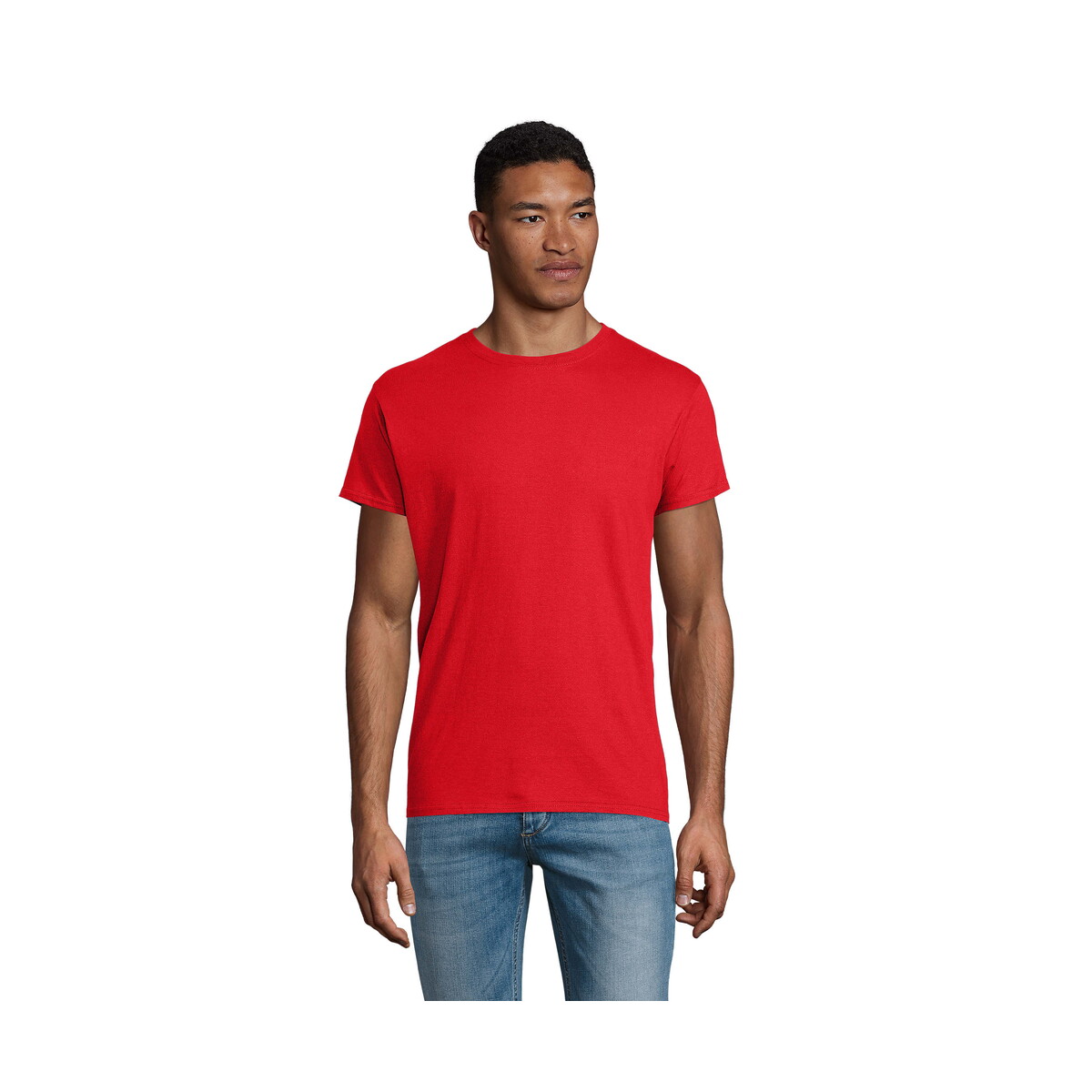 EPIC UNISEX T-SHIRT 140g EPIC - Czerwony - L s03564-rd