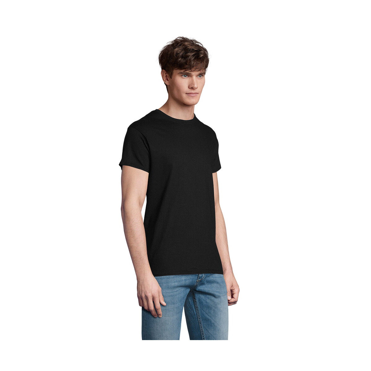 Koszulki z logo – epic unisex t-shirt 140g epic – deep black – xs s03564-db-back EPIC UNISEX T-SHIRT 140g EPIC - Deep Black - XS s03564-db-back