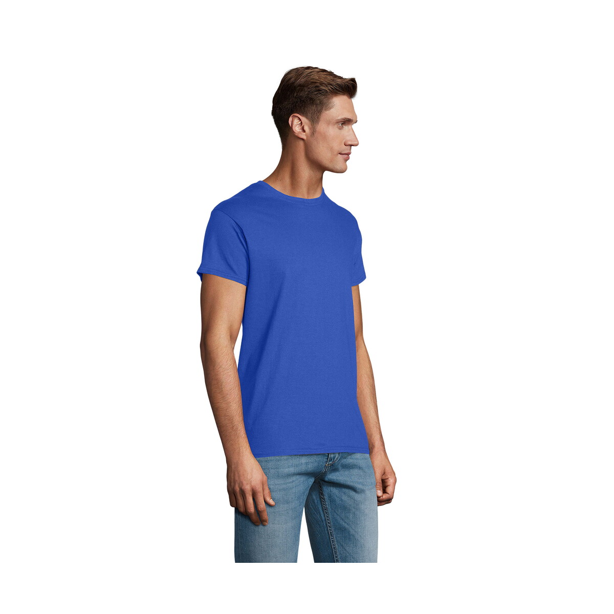 Koszulki z logo – epic unisex t-shirt 140g epic – niebieski – xs s03564-rb-back EPIC UNISEX T-SHIRT 140g EPIC - Niebieski - XS s03564-rb-back