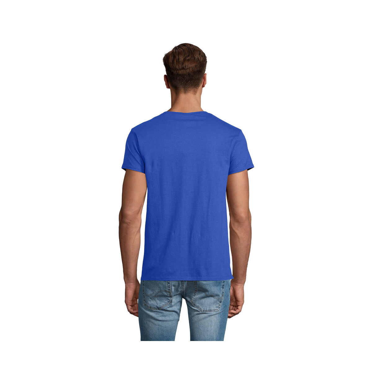 Koszulki z logo – epic unisex t-shirt 140g epic – niebieski – xs s03564-rb-side EPIC UNISEX T-SHIRT 140g EPIC - Niebieski - XS s03564-rb-side