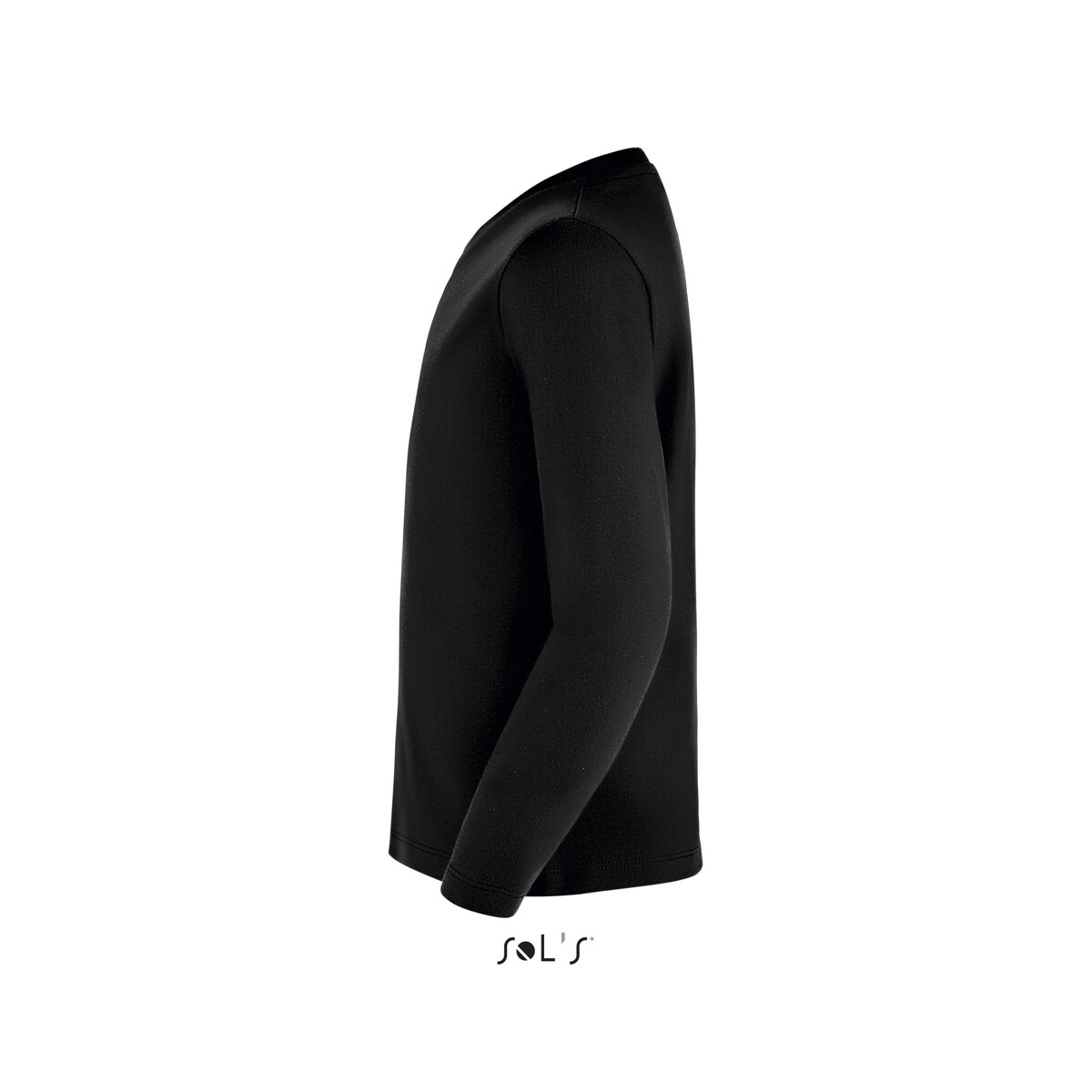 Koszulki z logo – imperial dziecięca bluzka imperial lsl kids – deep black – l s02947-db-side IMPERIAL dziecięca bluzka IMPERIAL LSL KIDS - Deep Black - L s02947-db-side