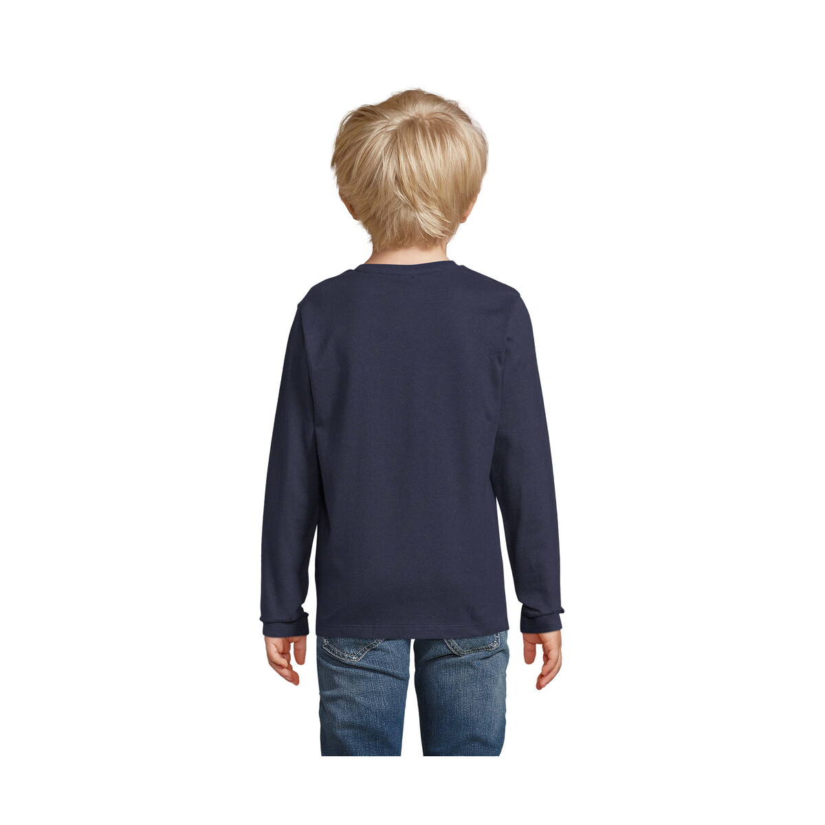 Koszulki z logo – imperial dziecięca bluzka imperial lsl kids – french navy – 4xl s02947-fn-back IMPERIAL dziecięca bluzka IMPERIAL LSL KIDS - French Navy - 4XL s02947-fn-back