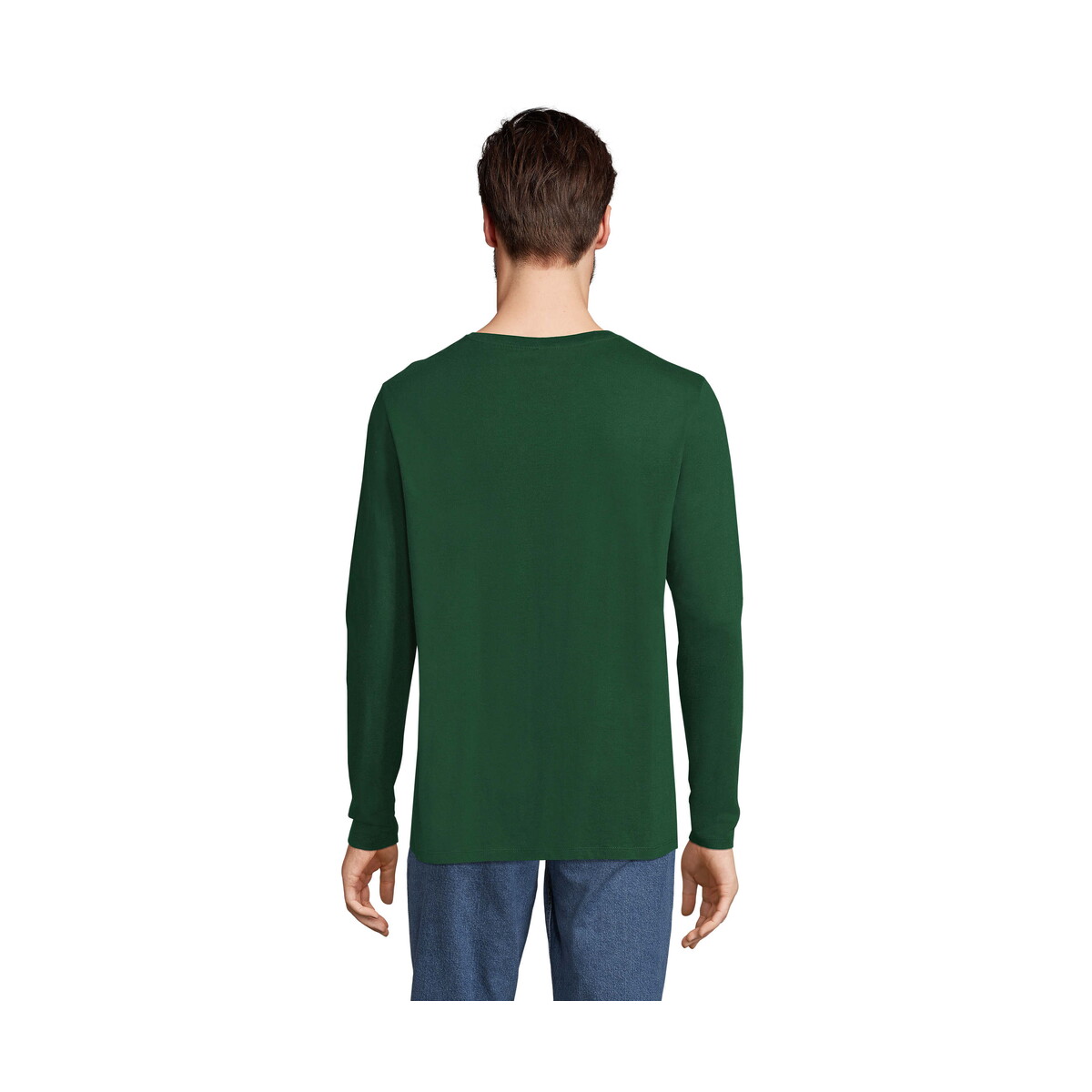 Koszulki z logo – imperial lsl men t-shirt 190g imperial lsl men – ciemno-zielony – l s02074-bo-side IMPERIAL LSL MEN t-shirt 190g IMPERIAL LSL MEN - Ciemno-Zielony - L s02074-bo-side
