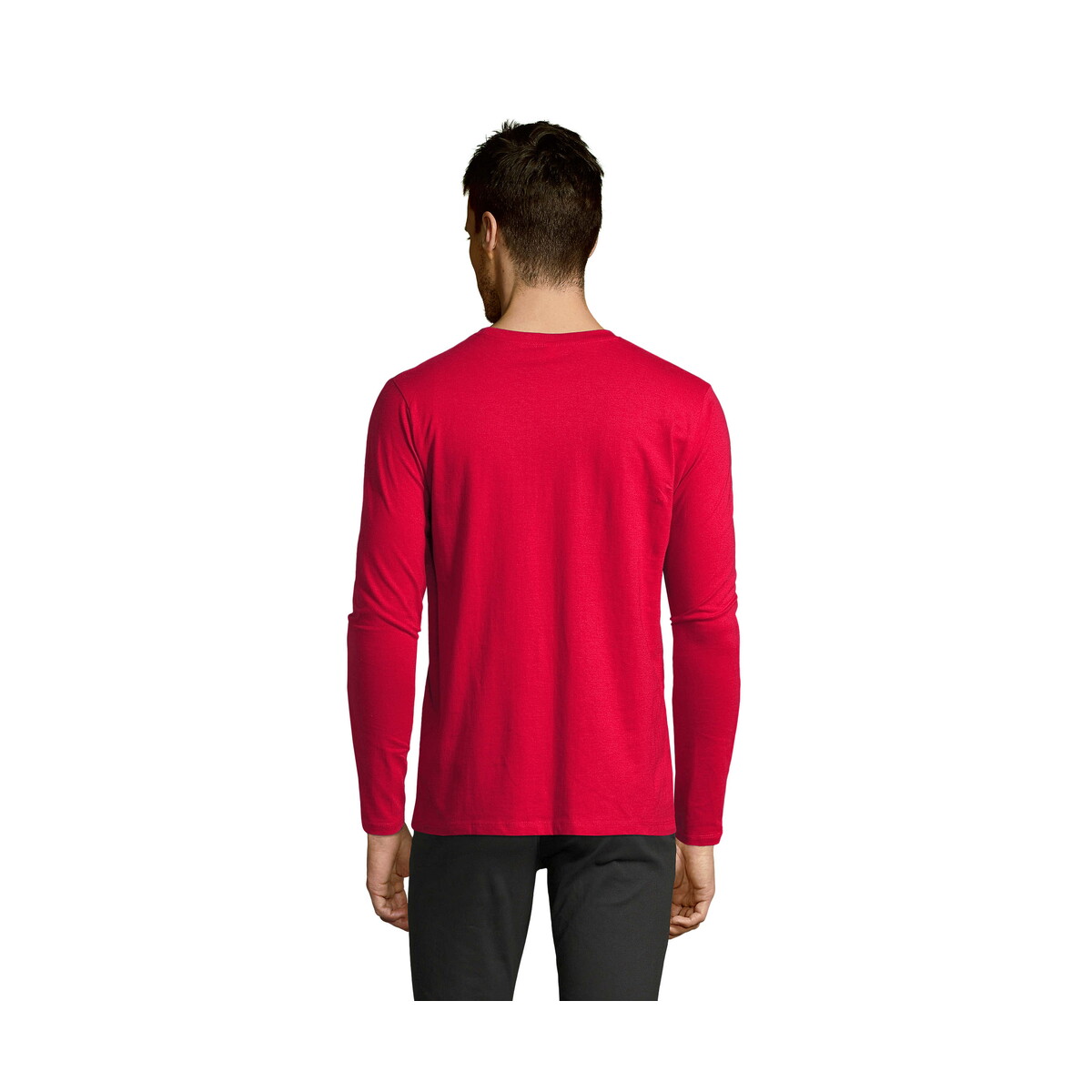 Koszulki z logo – imperial lsl men t-shirt 190g imperial lsl men – czerwony – xs s02074-rd-back IMPERIAL LSL MEN t-shirt 190g IMPERIAL LSL MEN - Czerwony - XS s02074-rd-back