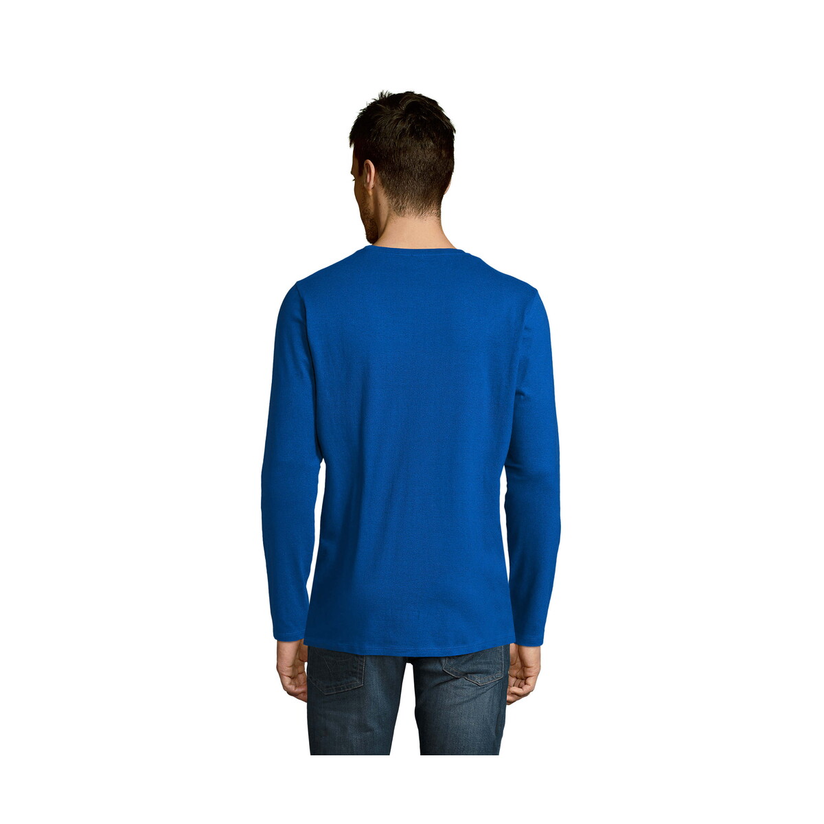 Koszulki z logo – imperial lsl men t-shirt 190g imperial lsl men – niebieski – m s02074-rb-back IMPERIAL LSL MEN t-shirt 190g IMPERIAL LSL MEN - Niebieski - M s02074-rb-back