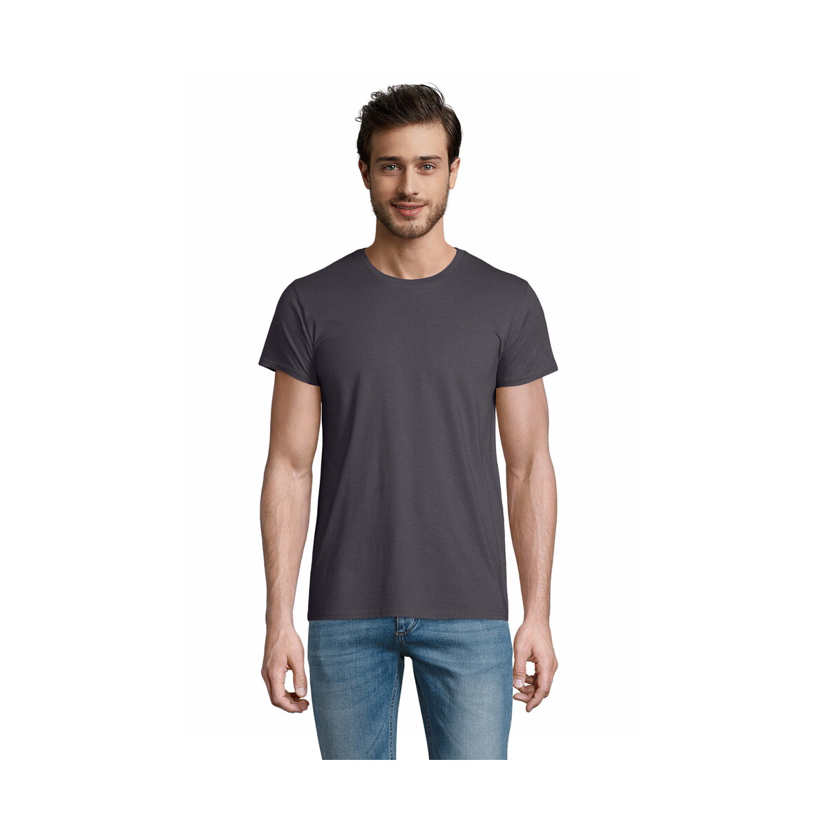Koszulki z logo – koszulka męska pioneer 175g pioneer men – mysi szary – xxl s03565-mu Koszulka męska PIONEER 175g PIONEER MEN - Mysi Szary - XXL s03565-mu