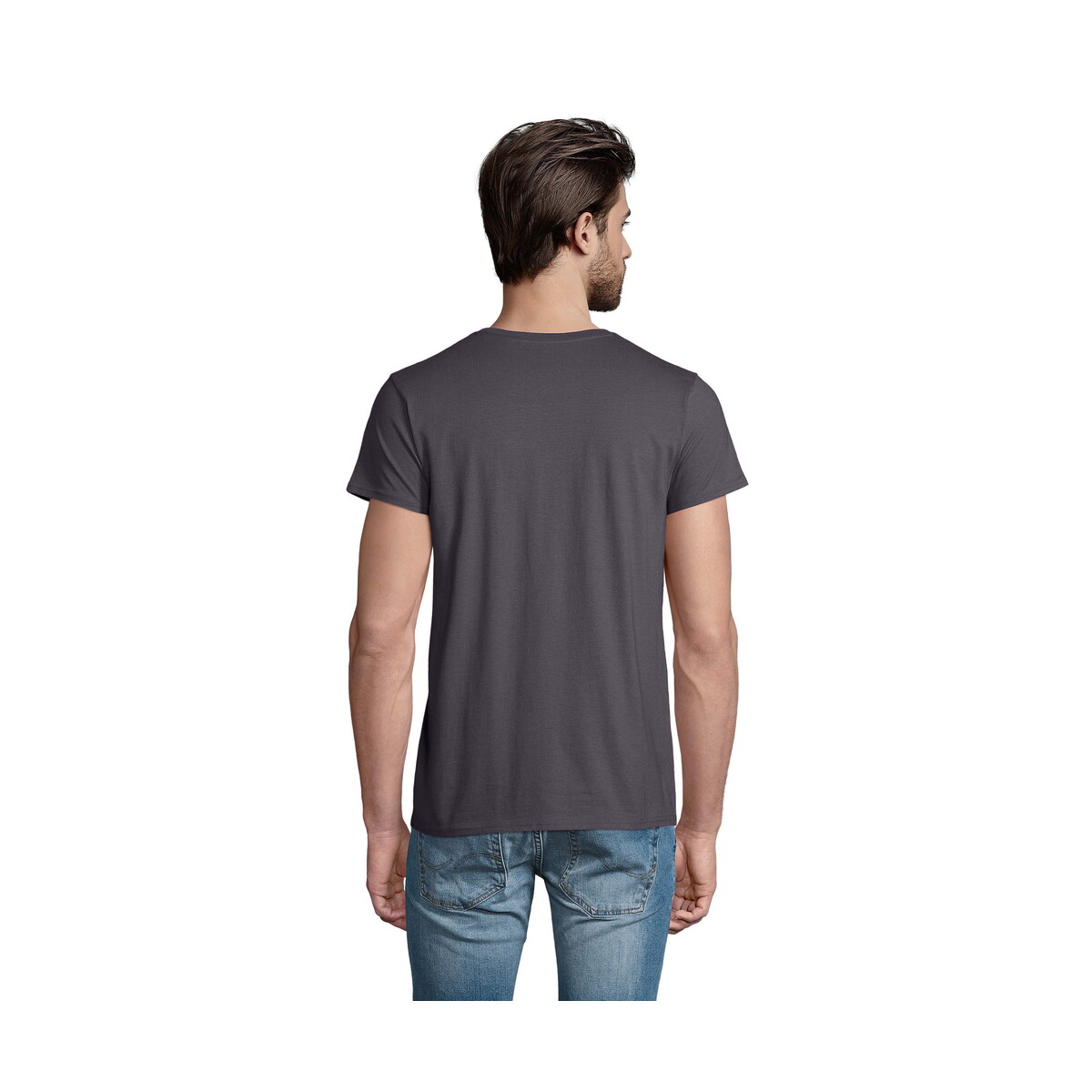 Koszulki z logo – koszulka męska pioneer 175g pioneer men – mysi szary – xxl s03565-mu-side Koszulka męska PIONEER 175g PIONEER MEN - Mysi Szary - XXL s03565-mu-side