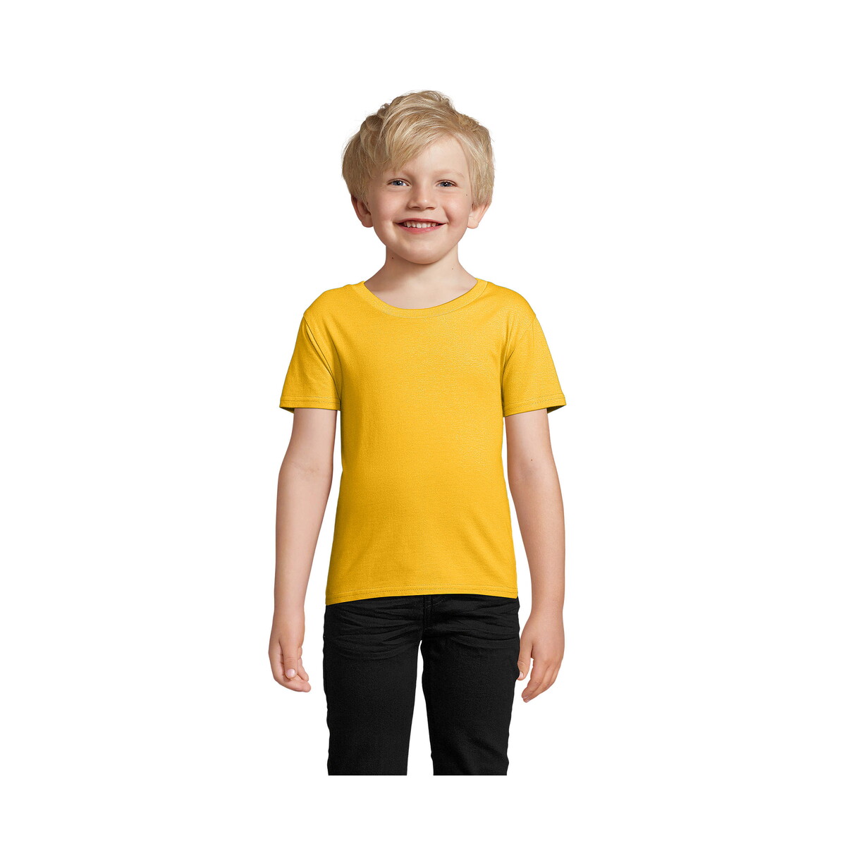 Koszulki z logo – pioneer dziecięcy t-shirt pioneer kids – dorado – xxl s03578-go PIONEER Dziecięcy T-SHIRT PIONEER KIDS - Dorado - XXL s03578-go