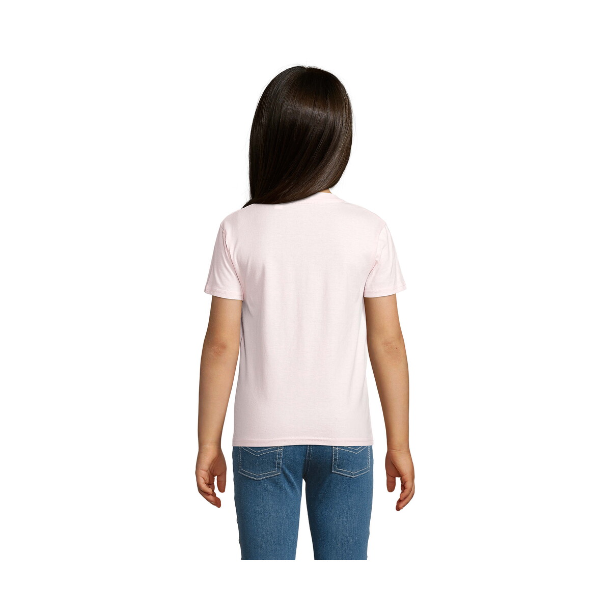Koszulki z logo – pioneer dziecięcy t-shirt pioneer kids – pale pink – m s03578-pp-back PIONEER Dziecięcy T-SHIRT PIONEER KIDS - Pale Pink - M s03578-pp-back