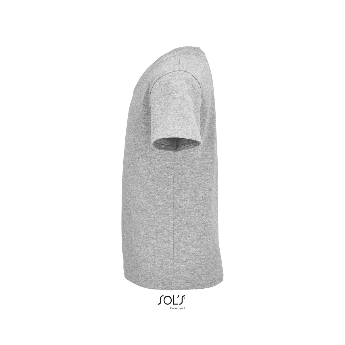 Koszulki z logo – pioneer dziecięcy t-shirt pioneer kids – szary melanż – 3xl s03578-gm-side PIONEER Dziecięcy T-SHIRT PIONEER KIDS - Szary Melanż - 3XL s03578-gm-side