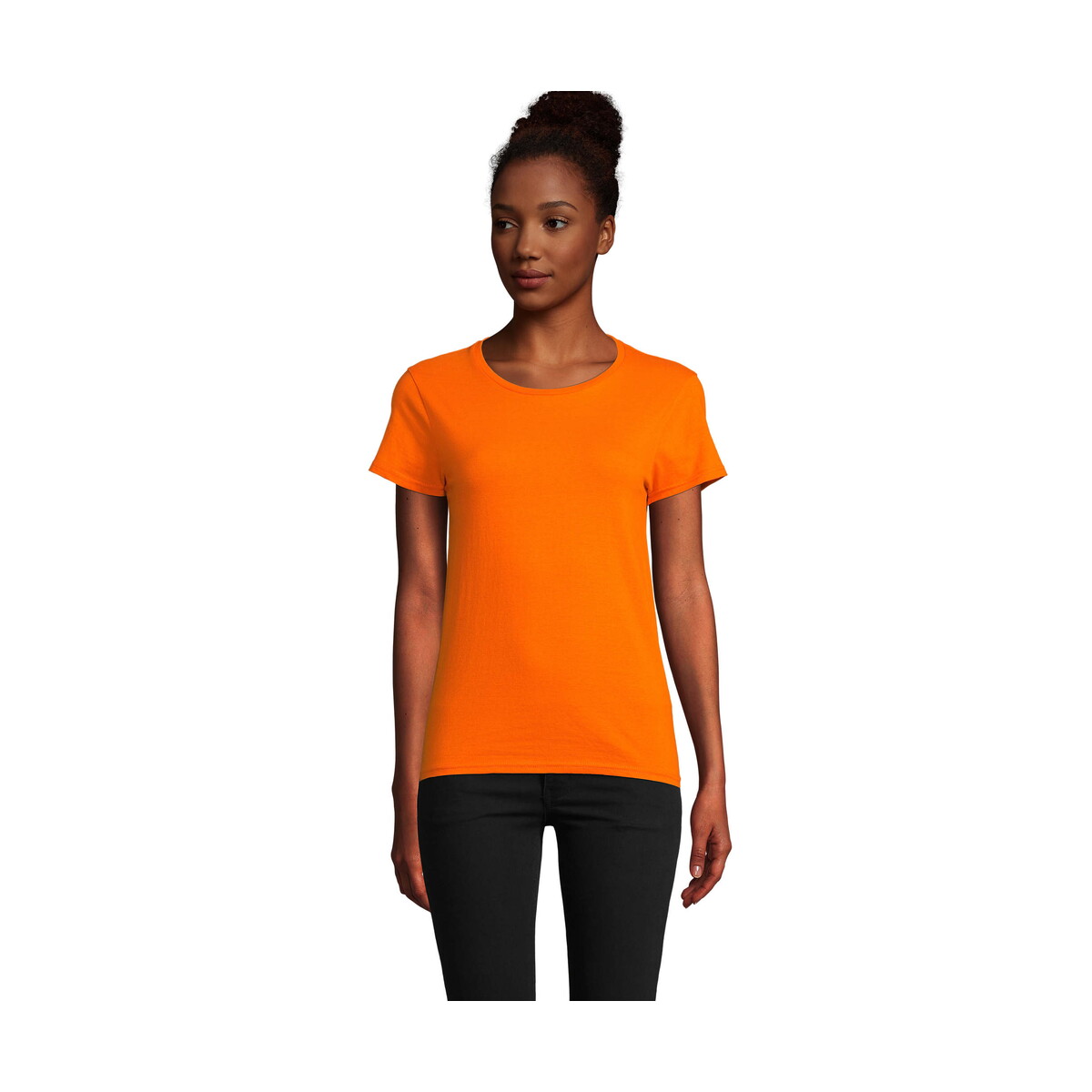 Koszulki z logo – pioneer women 175g pioneer women – pomarańczowy – xxl s03579-or PIONEER WOMEN 175g PIONEER WOMEN - Pomarańczowy - XXL s03579-or
