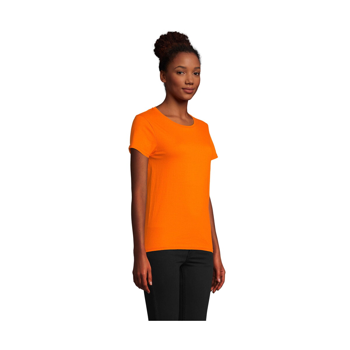 Koszulki z logo – pioneer women 175g pioneer women – pomarańczowy – xxl s03579-or-back PIONEER WOMEN 175g PIONEER WOMEN - Pomarańczowy - XXL s03579-or-back