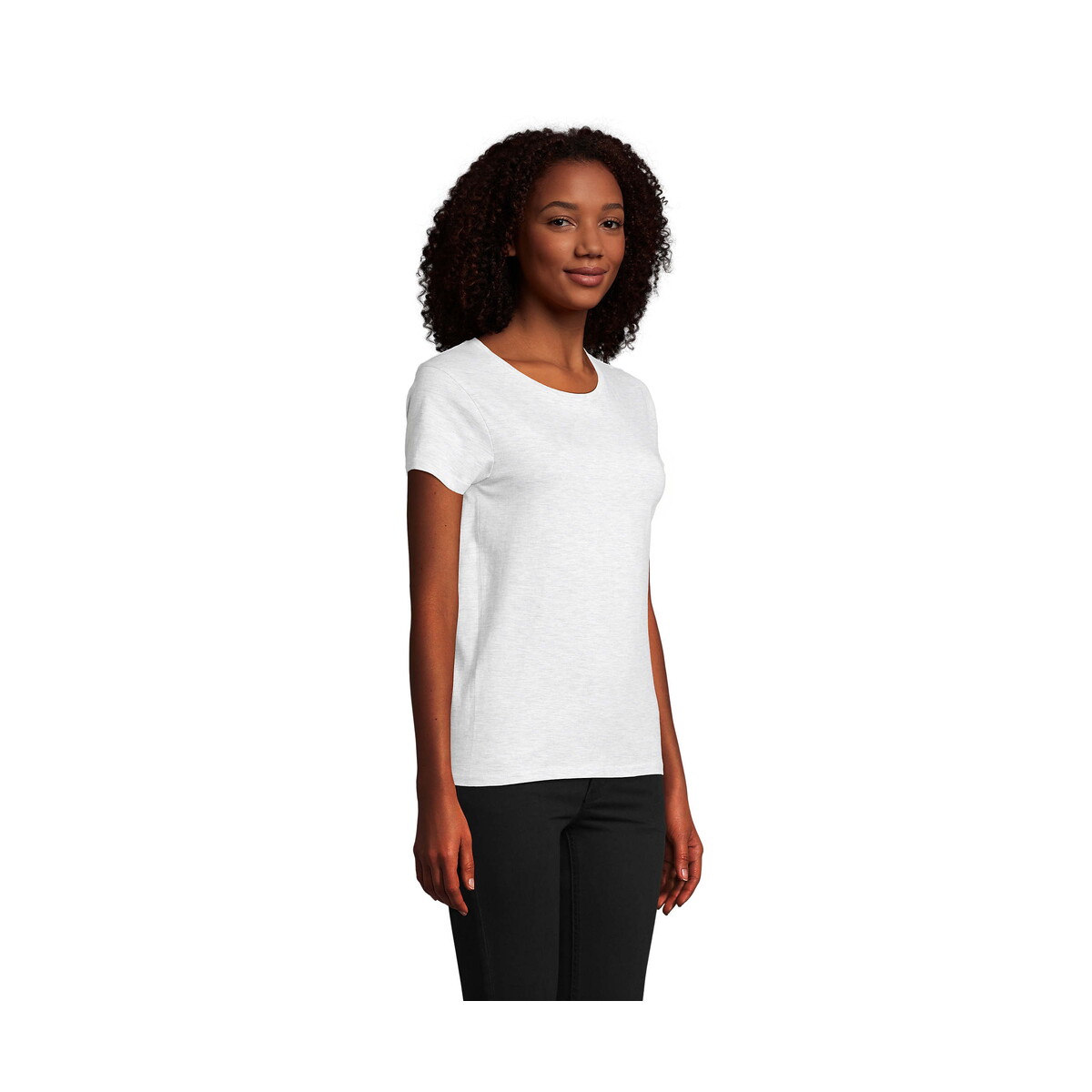 Koszulki z logo – pioneer women 175g pioneer women – popiel – xl s03579-as-back PIONEER WOMEN 175g PIONEER WOMEN - Popiel - XL s03579-as-back