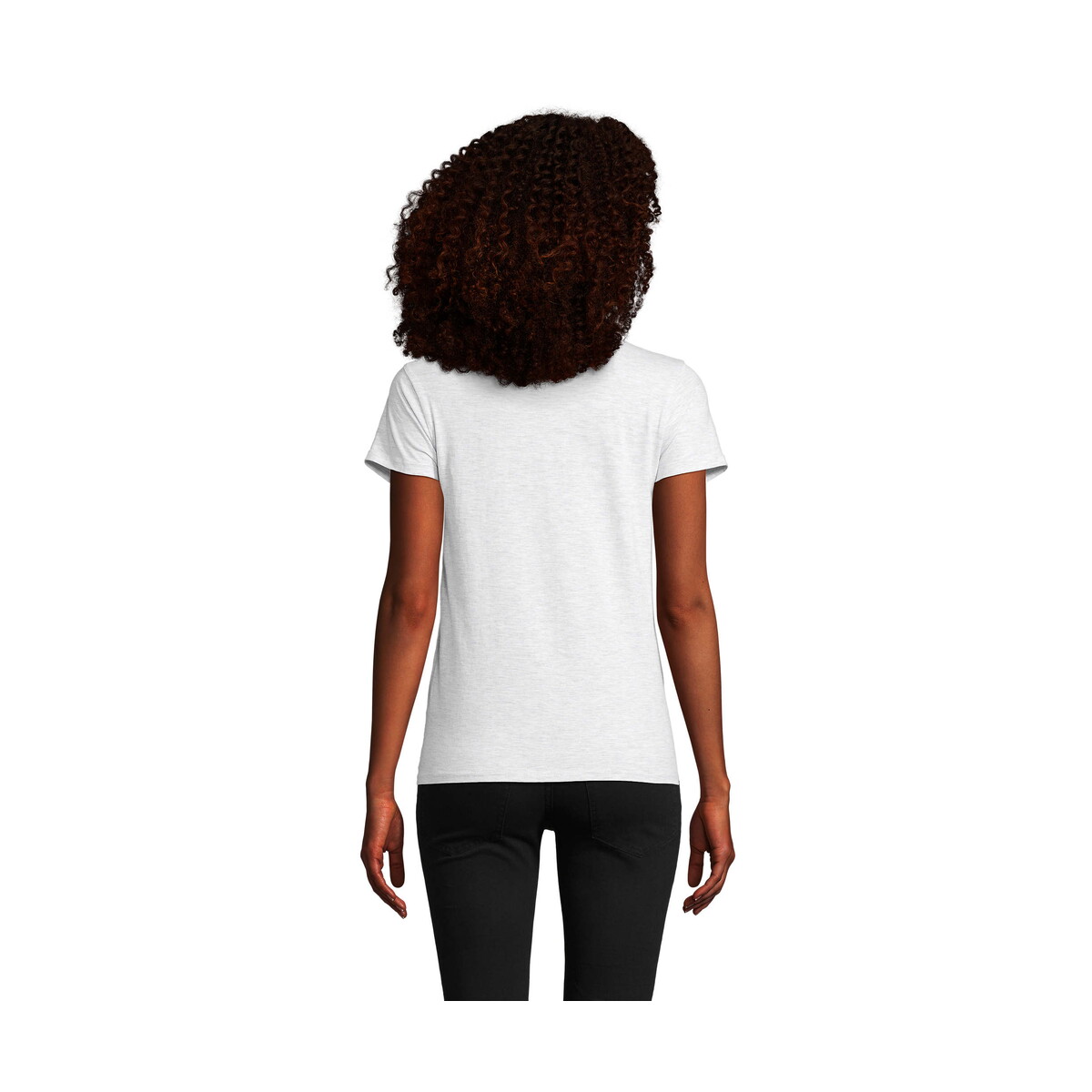 Koszulki z logo – pioneer women 175g pioneer women – popielaty – m s03579-as-side PIONEER WOMEN 175g PIONEER WOMEN - Popielaty - M s03579-as-side