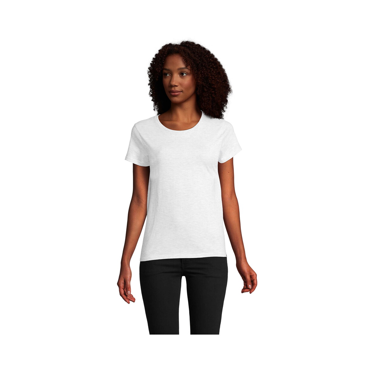Koszulki z logo – pioneer women 175g pioneer women – popiół – 3xl s03579-as PIONEER WOMEN 175g PIONEER WOMEN - Popiół - 3XL s03579-as