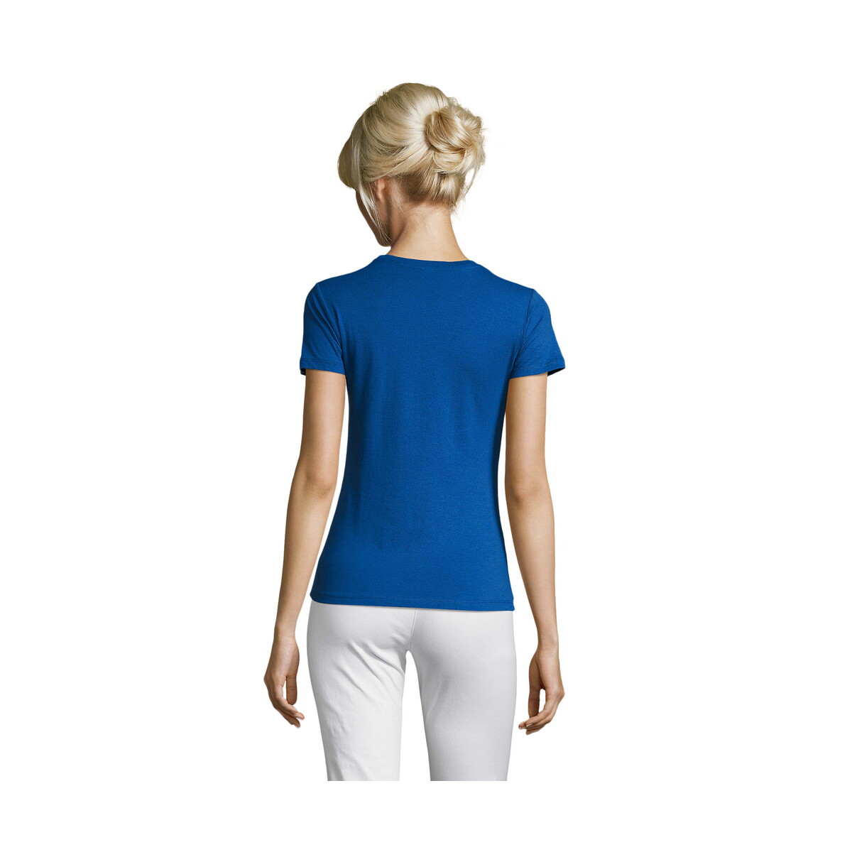 Koszulki z logo – regent damski t-shirt 150g regent women – niebieski – 3xl s01825-rb-back REGENT Damski T-Shirt 150g REGENT WOMEN - Niebieski - 3XL s01825-rb-back