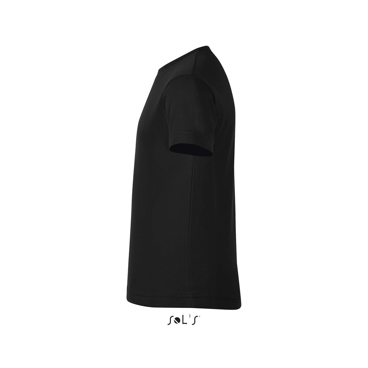 Koszulki z logo – regent fit dziecięcy 150g regent fit kids – deep black – l s01183-db-side REGENT FIT DZIECIĘCY 150g REGENT FIT KIDS - Deep Black - L s01183-db-side