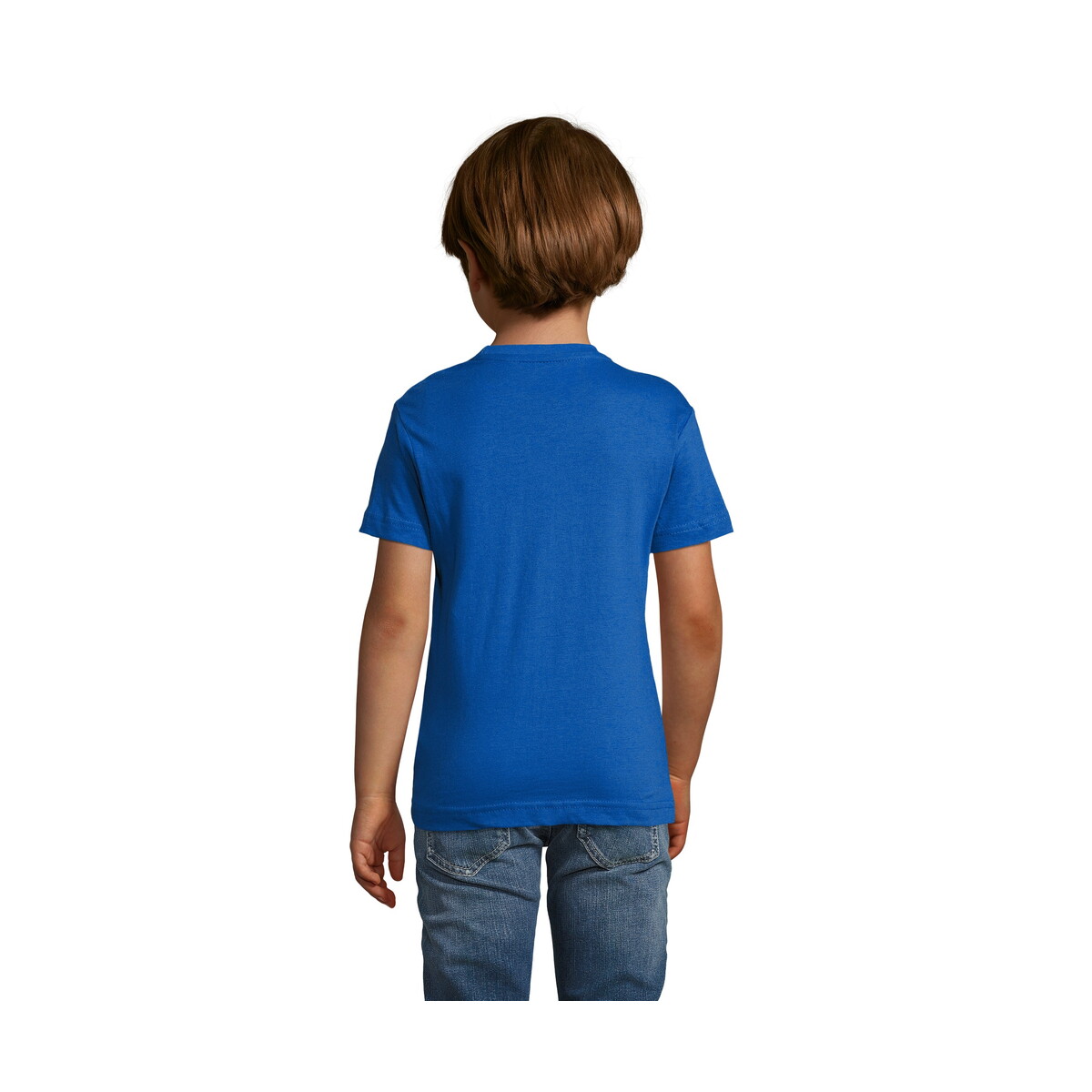 Koszulki z logo – regent fit dziecięcy 150g regent fit kids – niebieski – m s01183-rb-back REGENT FIT DZIECIĘCY 150g REGENT FIT KIDS - Niebieski - M s01183-rb-back