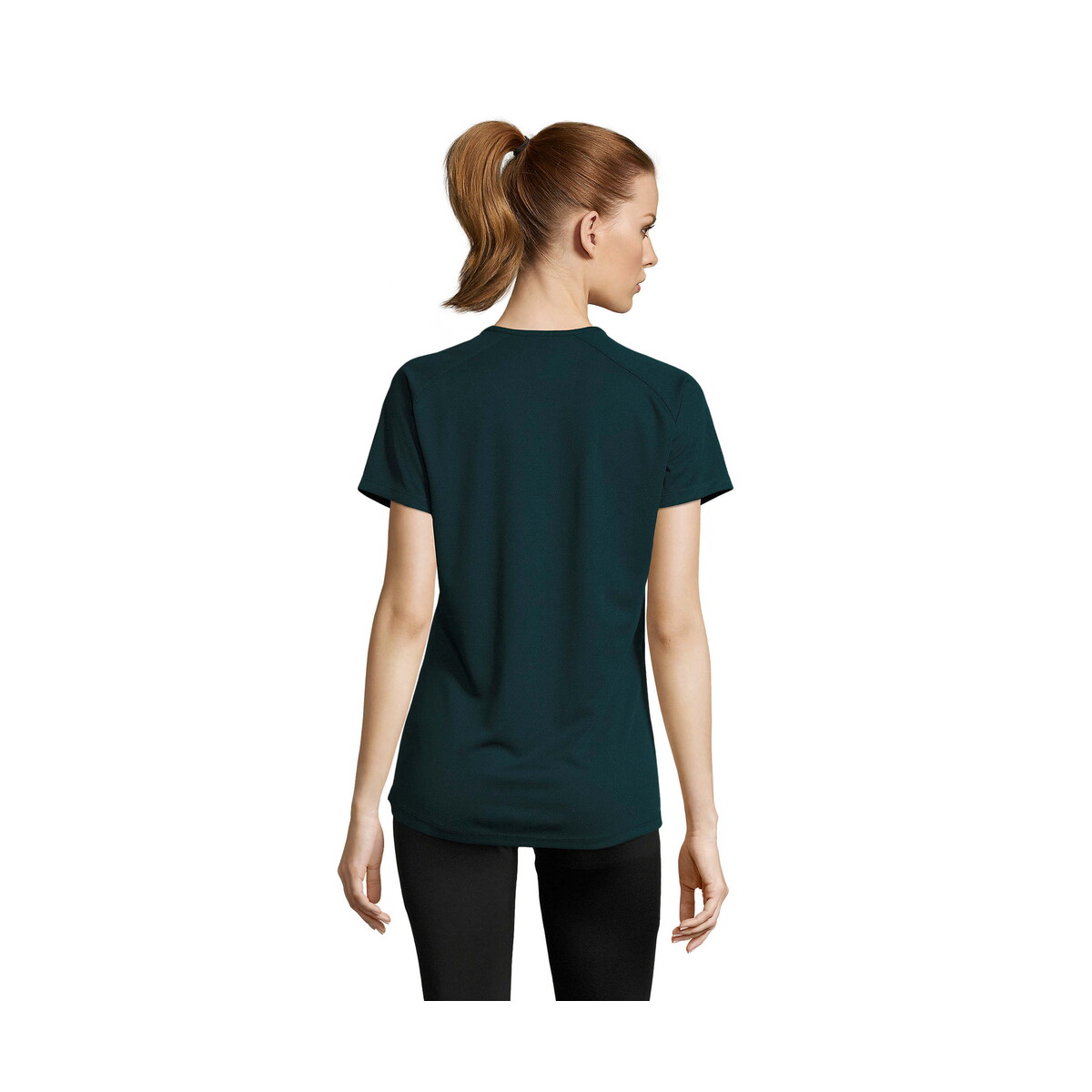 Koszulki z logo – sporty damski t-shirt 140g sporty women – błękit naftowy – xxl s01159-pb-back SPORTY Damski T-Shirt 140g SPORTY WOMEN - Błękit Naftowy - XXL s01159-pb-back