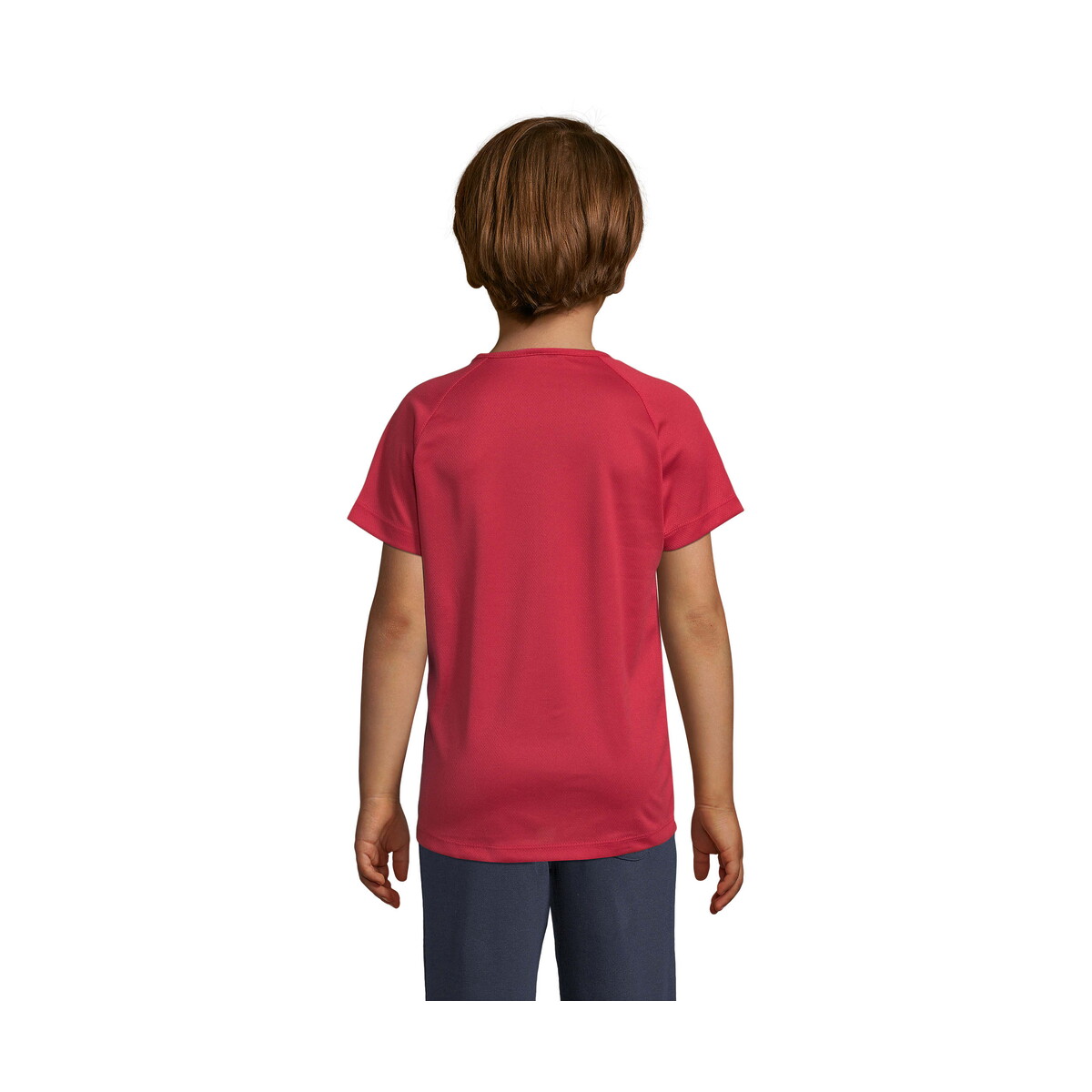 Koszulki z logo – sporty dziecięcy t-shirt sporty kids – czerwony – xl s01166-rd-back SPORTY Dziecięcy T-Shirt SPORTY KIDS - Czerwony - XL s01166-rd-back