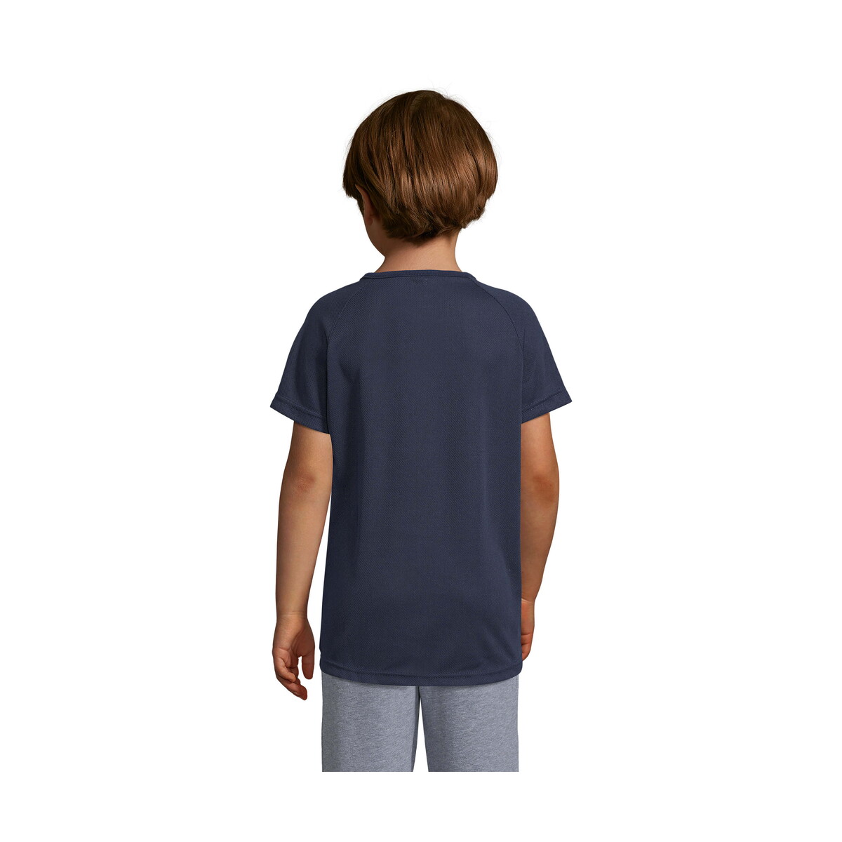Koszulki z logo – sporty dziecięcy t-shirt sporty kids – french navy – 3xl s01166-fn-back SPORTY Dziecięcy T-Shirt SPORTY KIDS - French Navy - 3XL s01166-fn-back