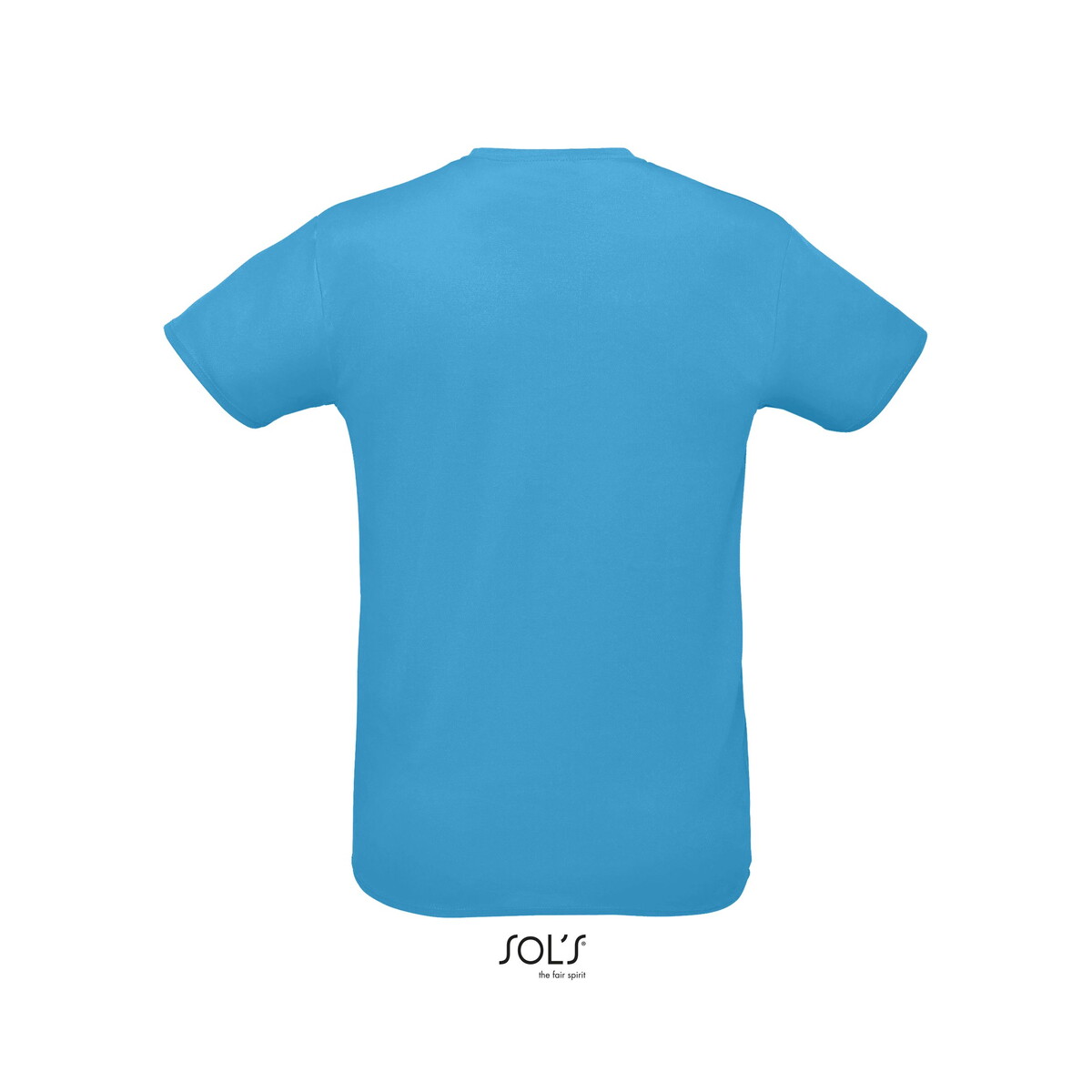 Koszulki z logo – sprint uni t-shirt 130g sprint – aqua – 3xl s02995-aq-back SPRINT UNI T-SHIRT 130g SPRINT - Aqua - 3XL s02995-aq-back