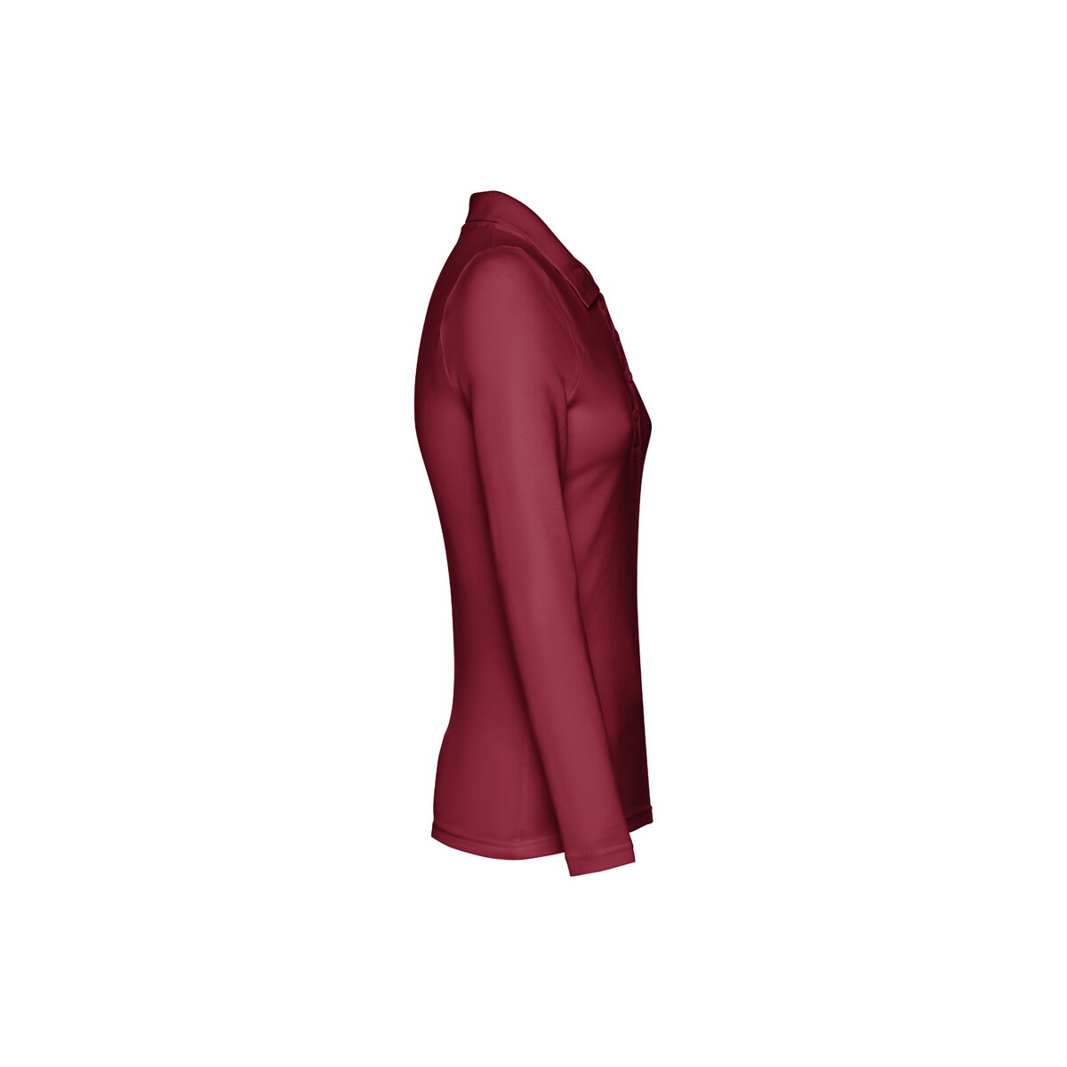 Koszulki z logo – thc bern women ii. damski t-shirt z długim rękawem – burgund 11174_115-c THC BERN WOMEN II. Damski t-shirt z długim rękawem - Burgund 11174_115-c