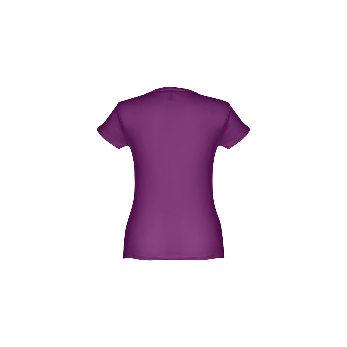 Koszulki z logo – thc sofia. damska koszulka bawełniana taliowana – purpurowa 30106_132-b THC SOFIA. Damska koszulka bawełniana taliowana - Purpurowa 30106_132-b