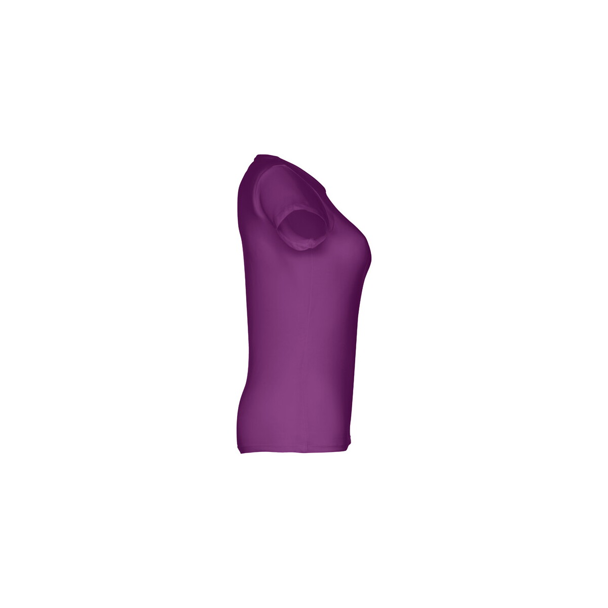 Koszulki z logo – thc sofia. damska koszulka bawełniana taliowana – purpurowa 30106_132-c THC SOFIA. Damska koszulka bawełniana taliowana - Purpurowa 30106_132-c