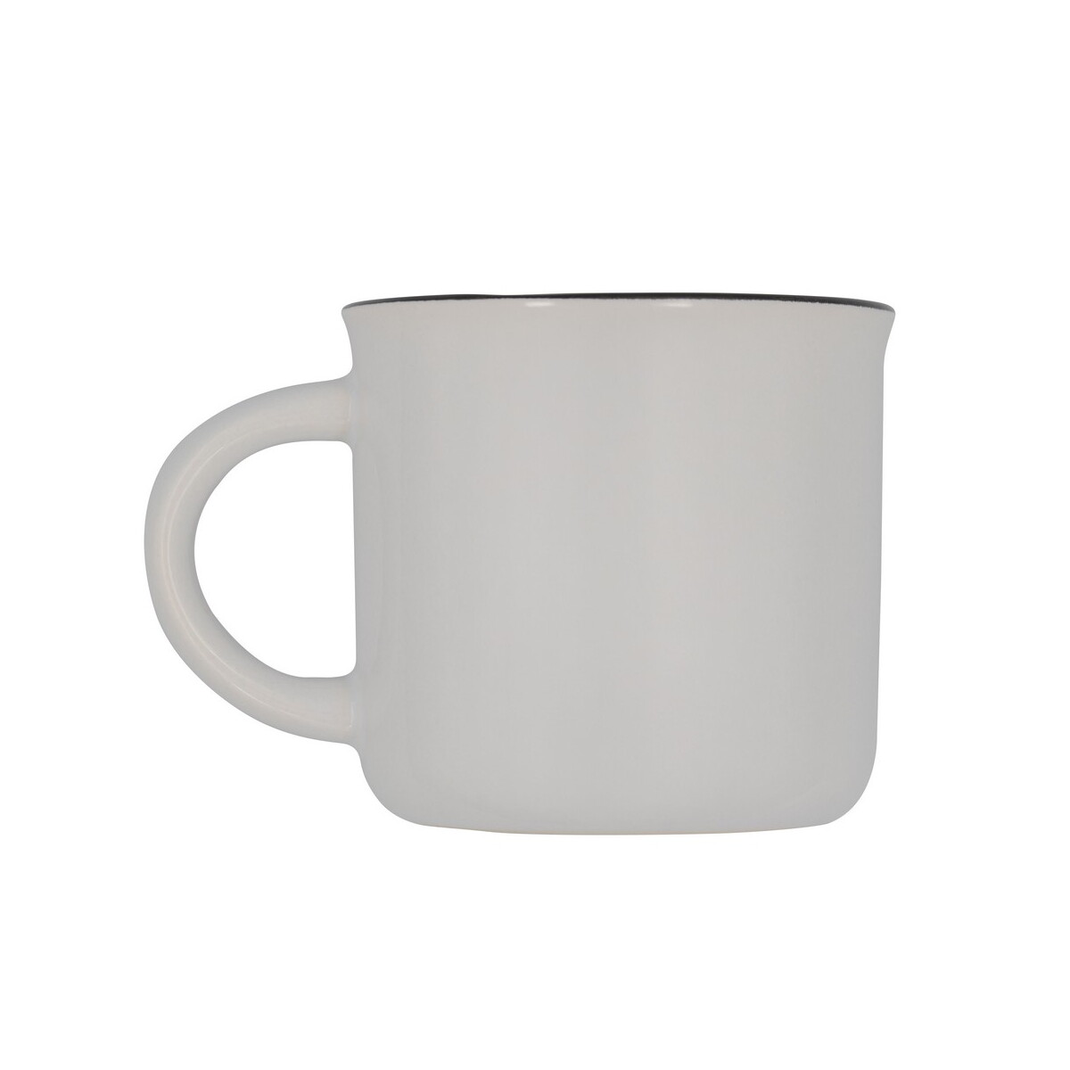 Kubki z logo – kubek ceramiczny 280 ml | lini – biały VA905-02_ISR01 Kubek ceramiczny 280 ml | Lini - biały VA905-02_ISR01