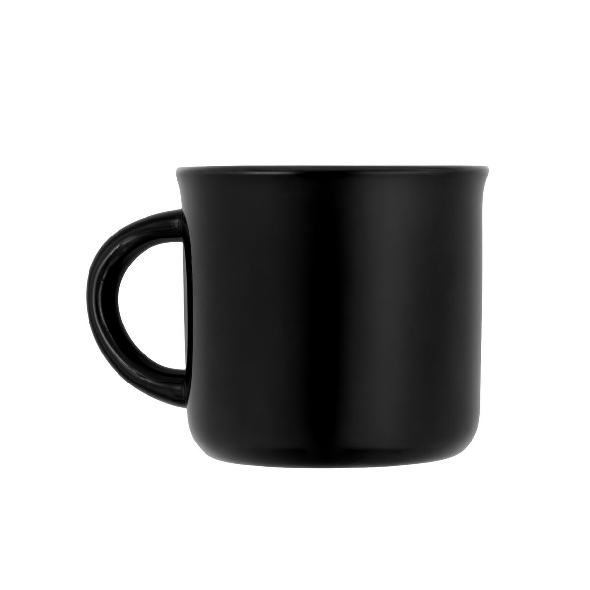 Kubki z logo – kubek ceramiczny 280 ml | lini – czarny VA905-03_ISR01 Kubek ceramiczny 280 ml | Lini - czarny VA905-03_ISR01