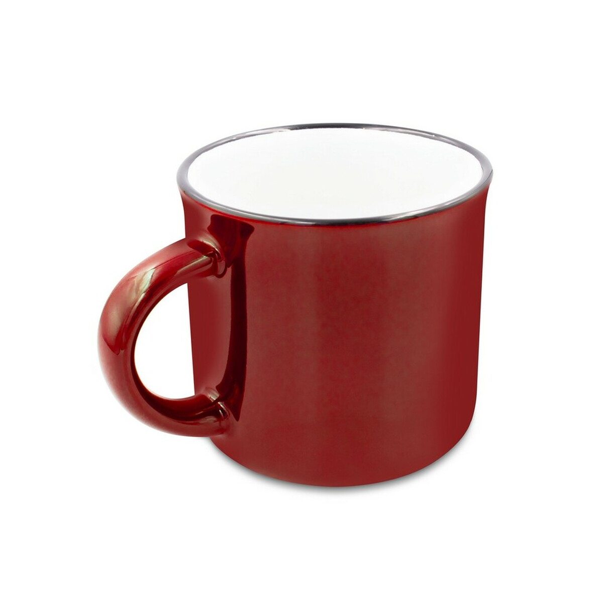 Kubek ceramiczny 280 ml | Lini - czerwony VA905-05_AAA01