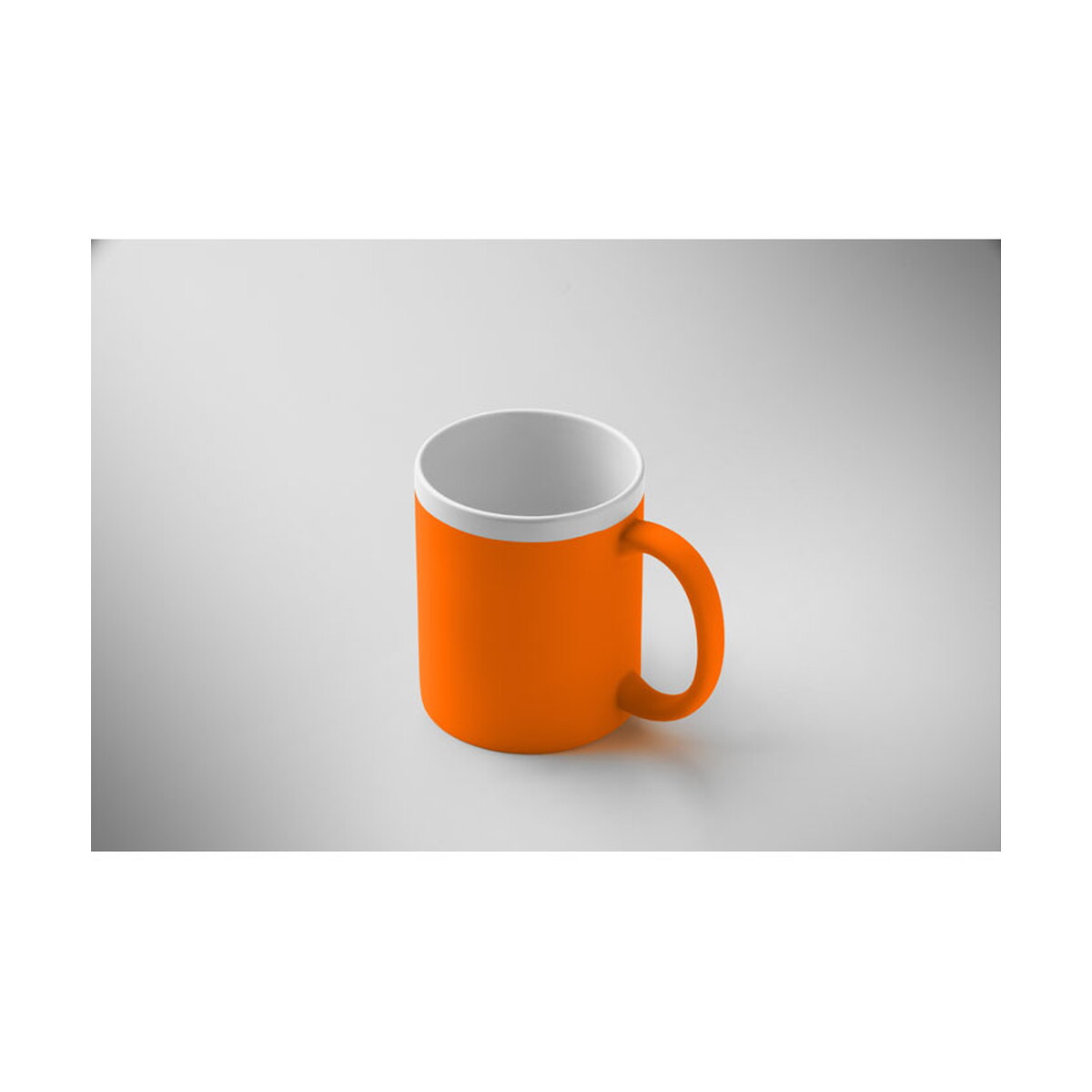 Kubki z logo – kubek ceramiczny 300ml mugiva – fluorescencyjny pomarańczowy mo2890-71-detail Kubek ceramiczny 300ml MUGIVA - fluorescencyjny pomarańczowy mo2890-71-detail