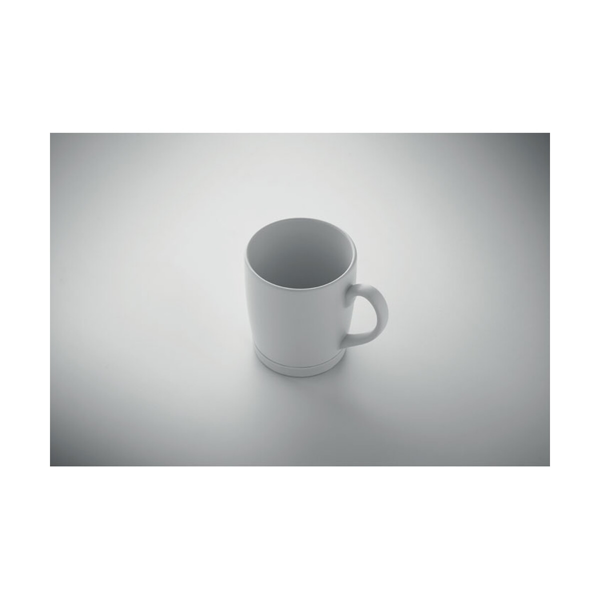 Kubki z logo – kubek ceramiczny 300ml silbase – biały mo2958-06-detail Kubek ceramiczny 300ml SILBASE - biały mo2958-06-detail
