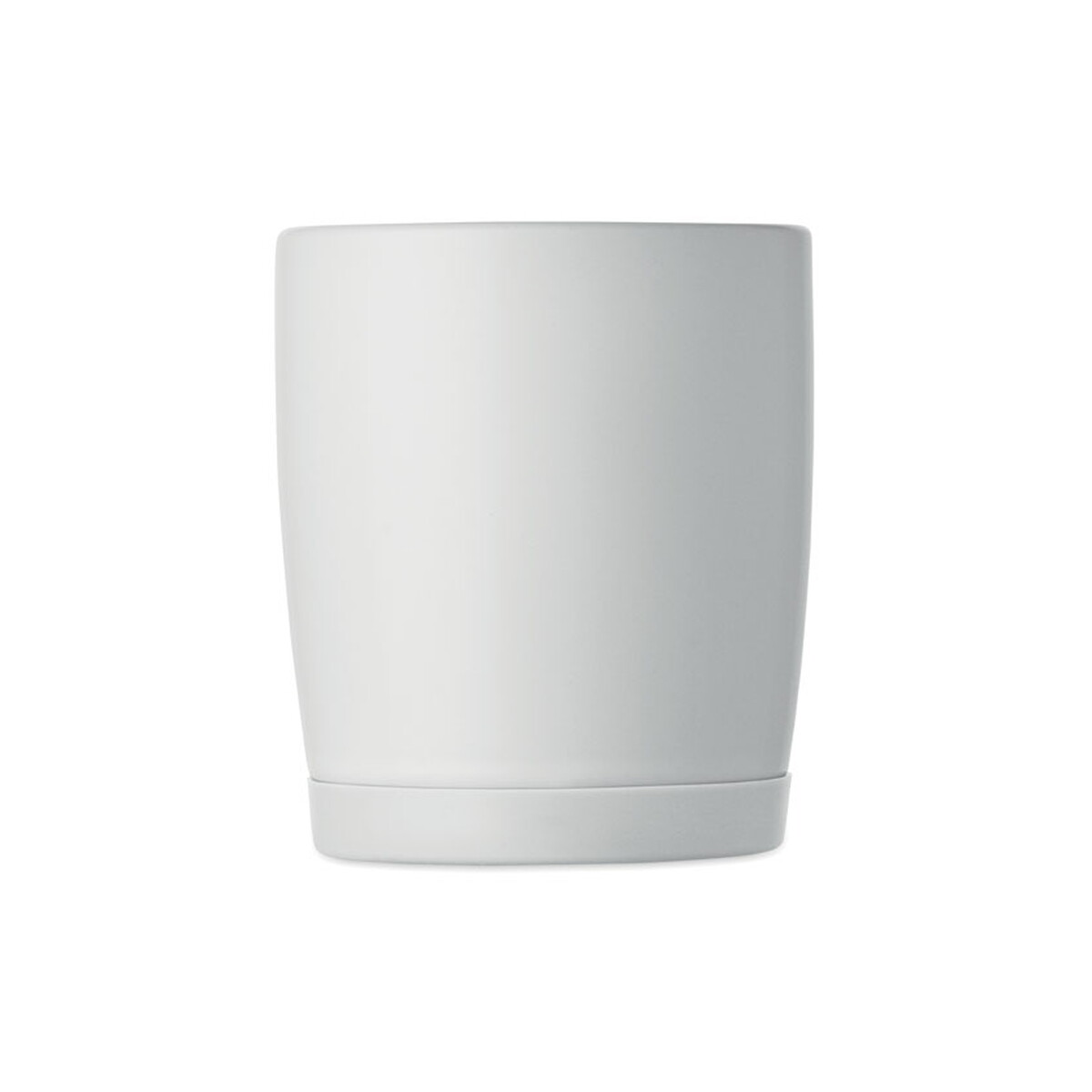 Kubki z logo – kubek ceramiczny 300ml silbase – biały mo2958-06-top Kubek ceramiczny 300ml SILBASE - biały mo2958-06-top