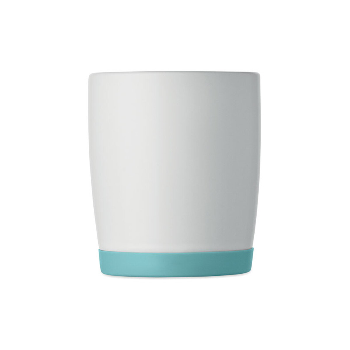 Kubki z logo – kubek ceramiczny 300ml silbase – petrolowy mo2958-20-top Kubek ceramiczny 300ml SILBASE - petrolowy mo2958-20-top