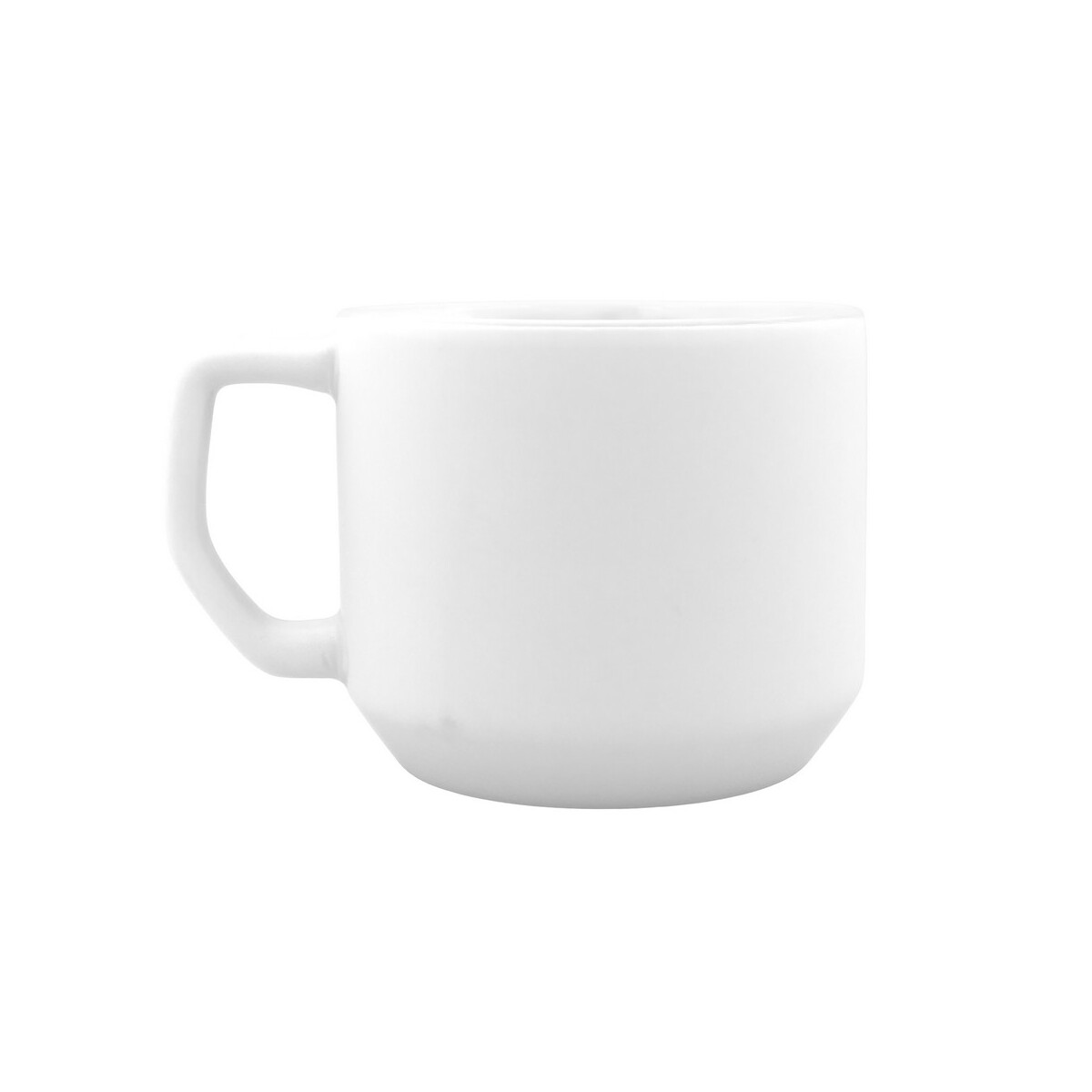 Kubki z logo – kubek ceramiczny 330 ml | everika – biały VA903-02_ISL01 Kubek ceramiczny 330 ml | Everika - biały VA903-02_ISL01