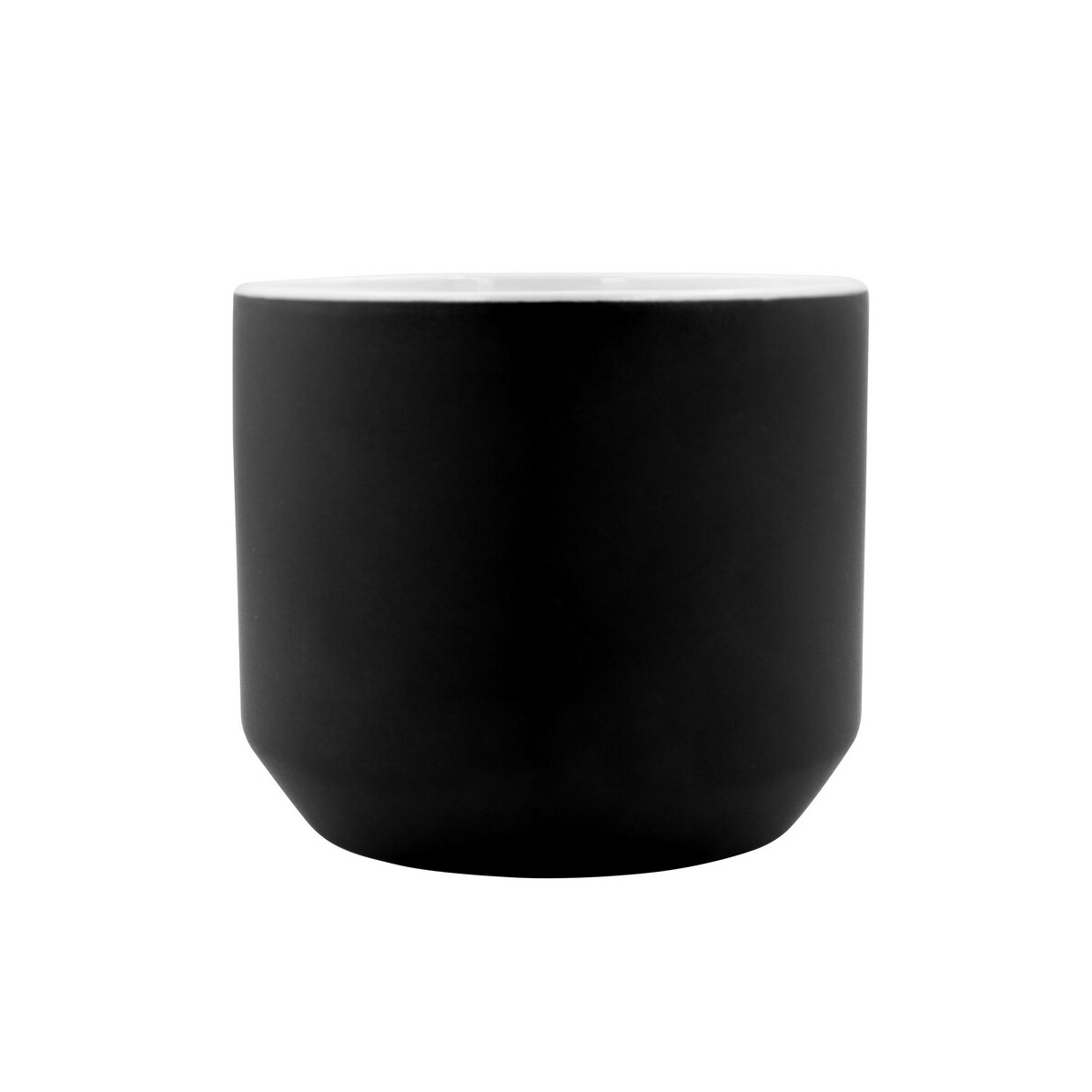 Kubki z logo – kubek ceramiczny 330 ml | everika – czarny VA903-03_AAB01 Kubek ceramiczny 330 ml | Everika - czarny VA903-03_AAB01
