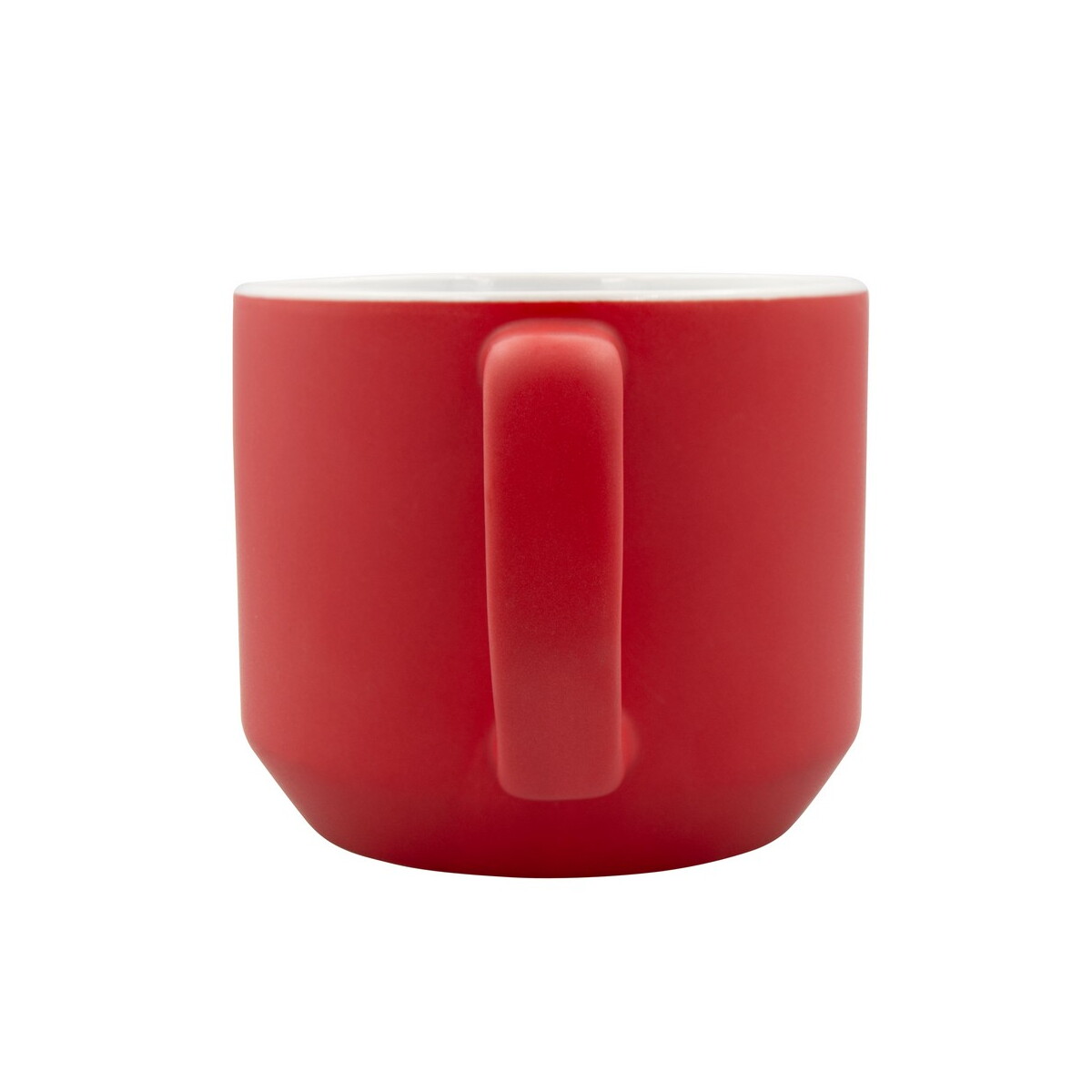 Kubki z logo – kubek ceramiczny 330 ml | everika – czerwony VA903-05_IBK01 Kubek ceramiczny 330 ml | Everika - czerwony VA903-05_IBK01